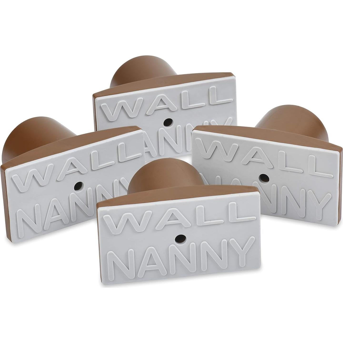 Extensor Wall Nanny 10 cm para Puertas Bebés - Marrón