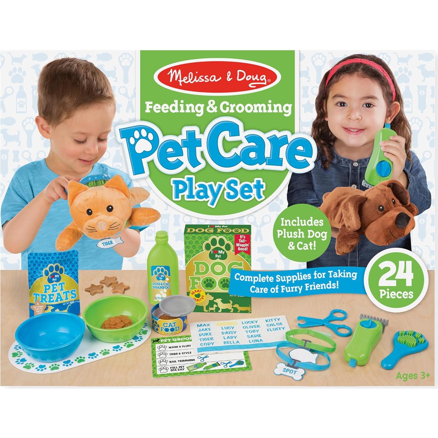 Juego de Cuidado de Mascotas Melissa & Doug 24 Piezas