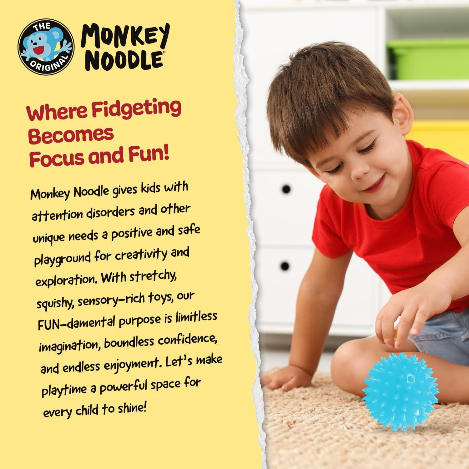 Pelotas Sensoriales Espinosas Impresa - Paquete de 5 Juguetes Antiestrés