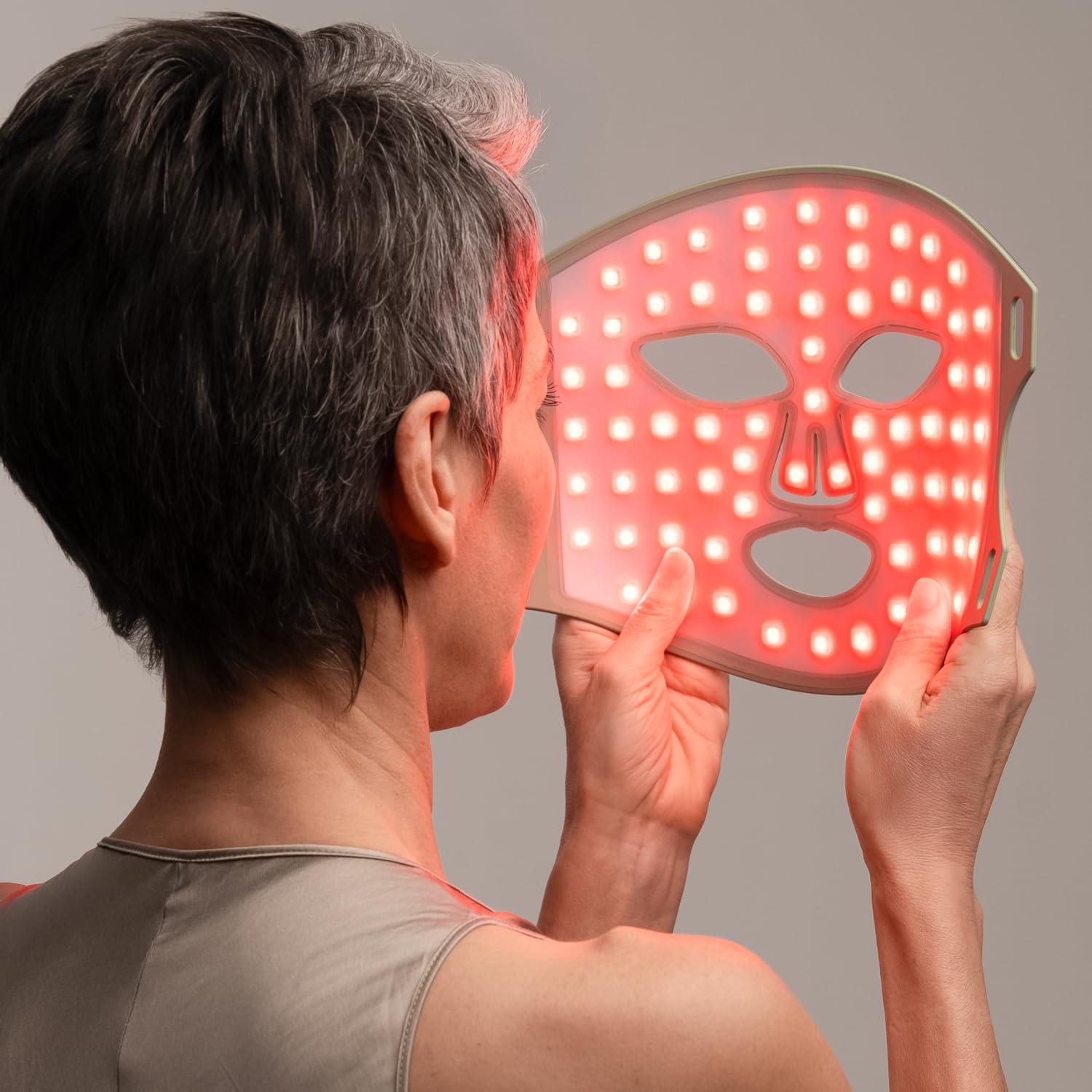 Máscara Facial LED Odelyne Adara Lite con Terapia de Luz