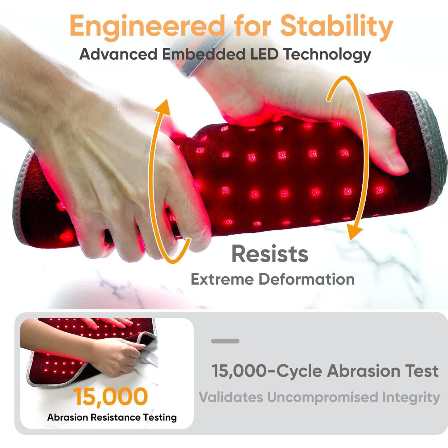 Almohadilla de Terapia de Luz Roja MIVANI 81.3x30.5cm 360 LEDs