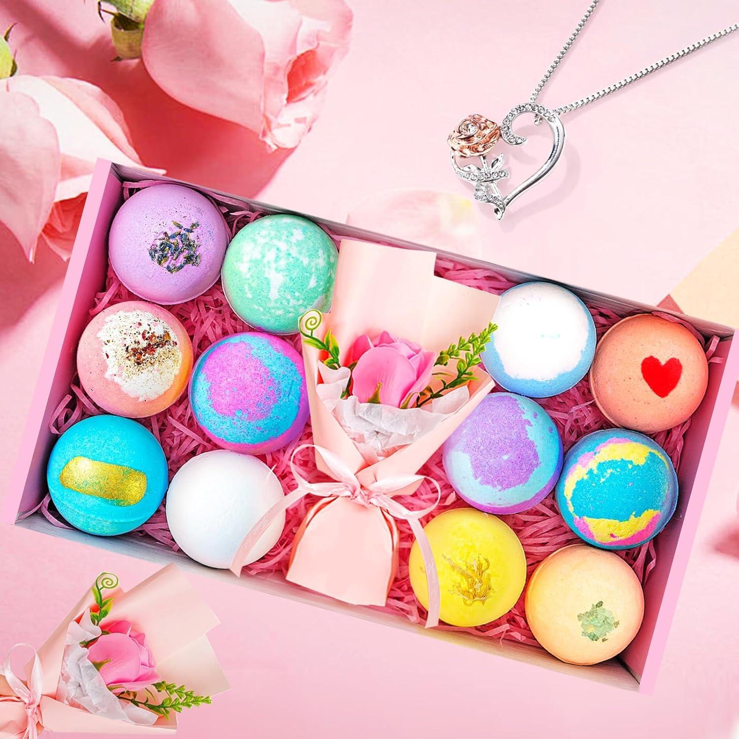 Juego de Bombas de Baño Orgánicas SUPERGFS - 12 Fragancias