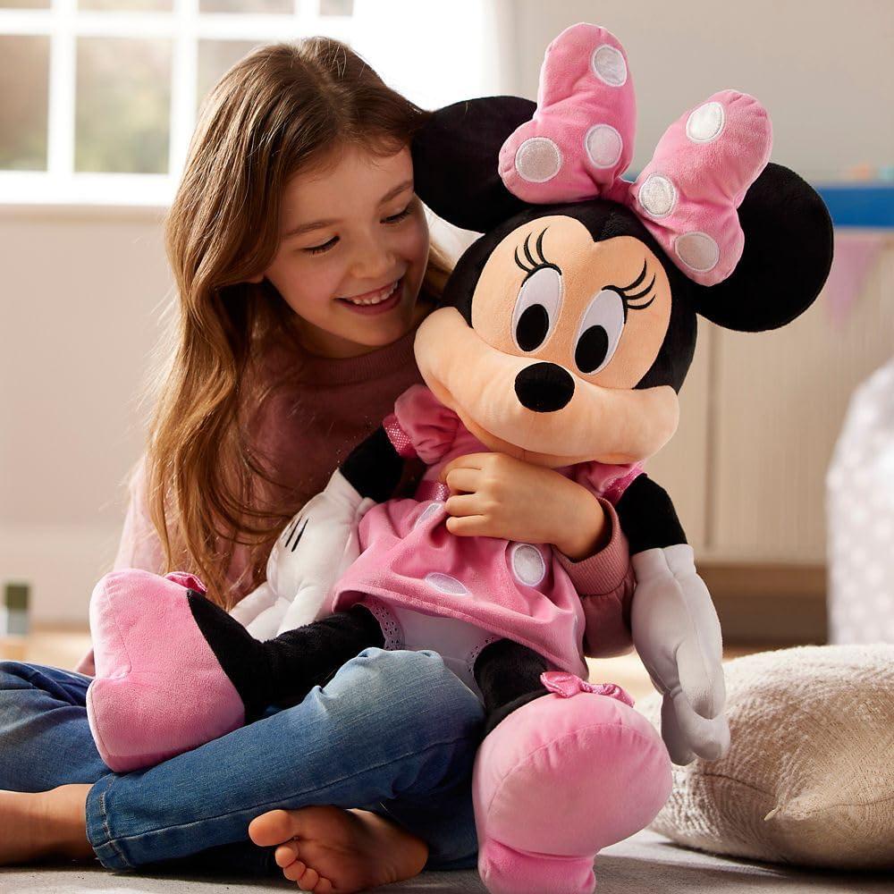 Peluche Grande Minnie Mouse Disney 54 cm Vestido Rosa