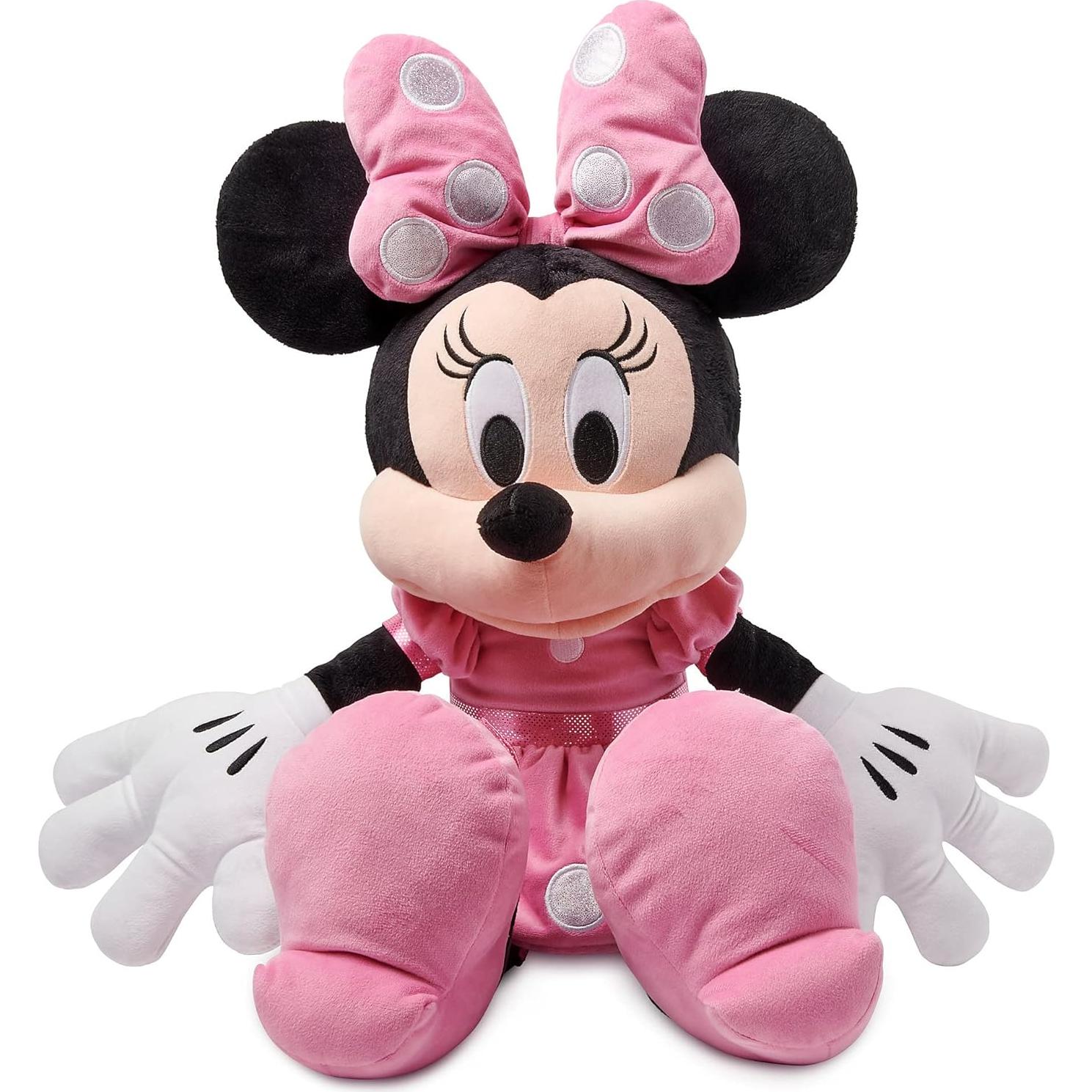 Peluche Grande Minnie Mouse Disney 54 cm Vestido Rosa