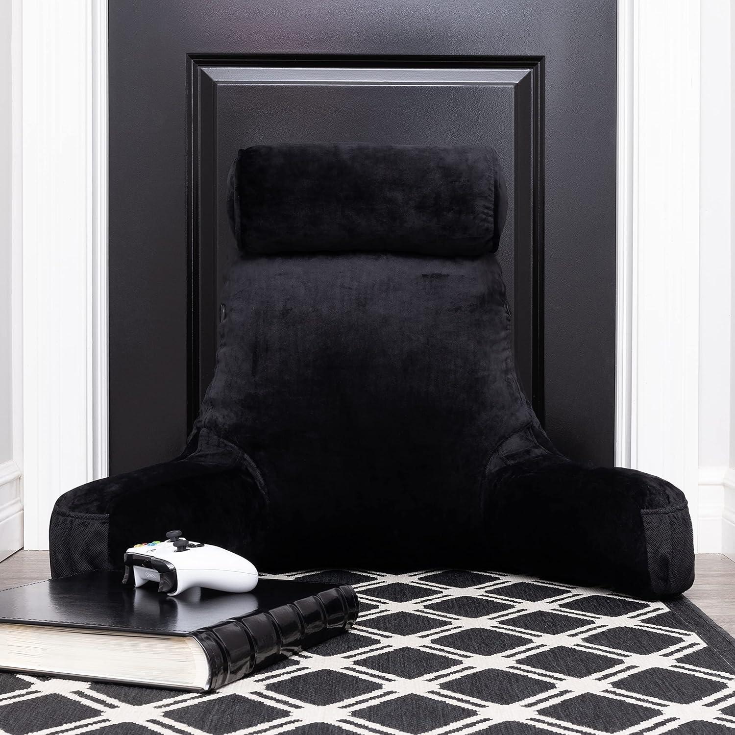 Cojín de Esposo Mediano Negro - Espuma Viscoelástica, Funda Lavable