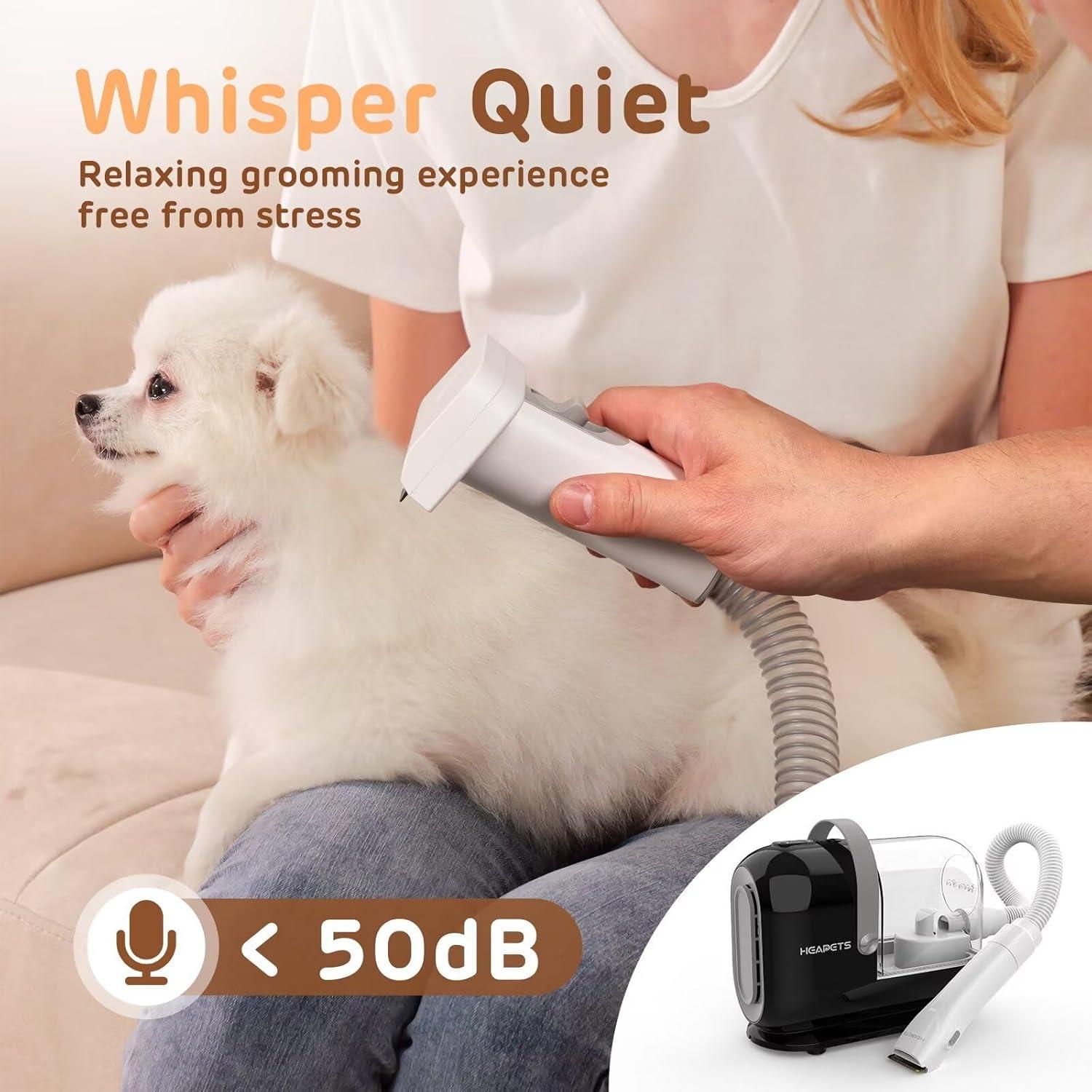 Kit de Aspiradora para Acicalamiento HEAPETS 3L con 7 Herramientas