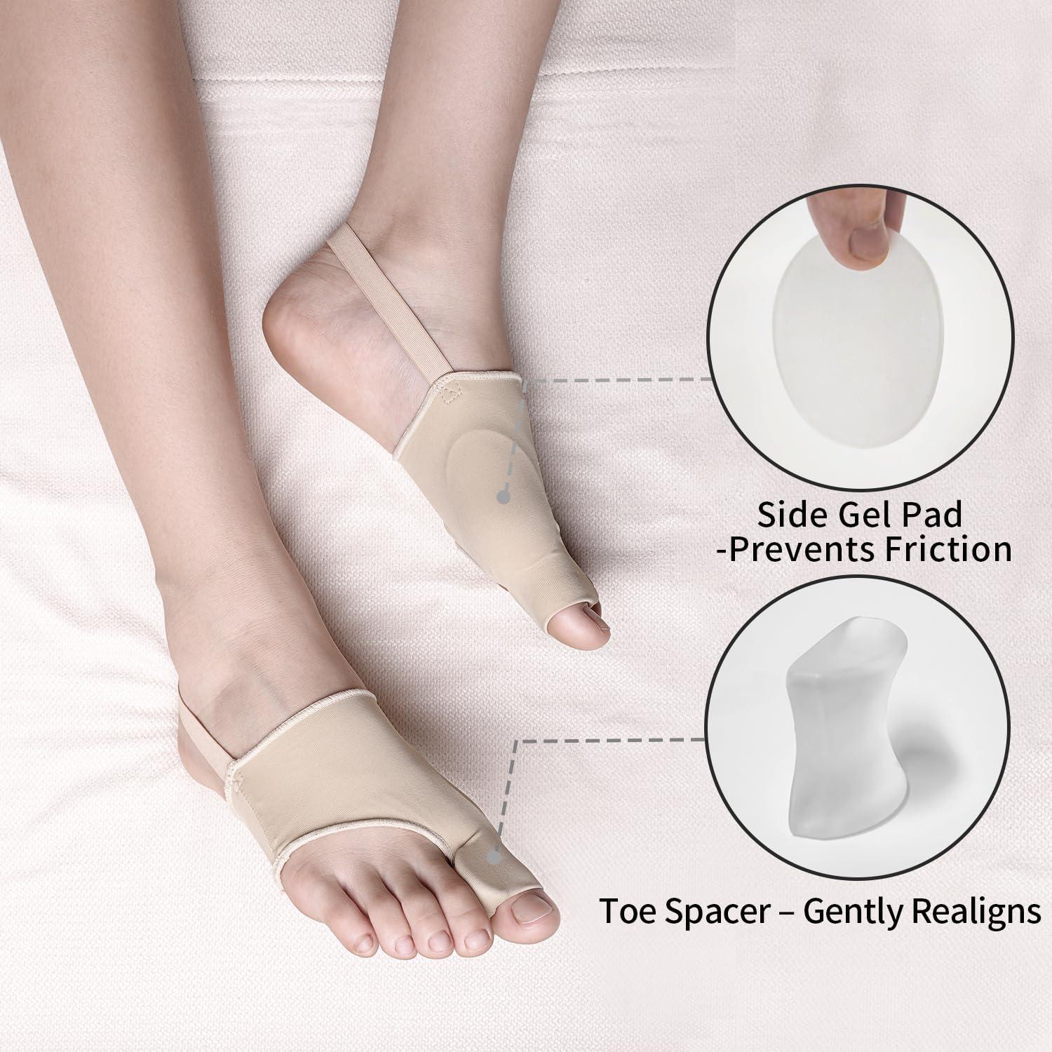 Corrector de Juanetes LEFFIS para Alivio de Hallux Valgus