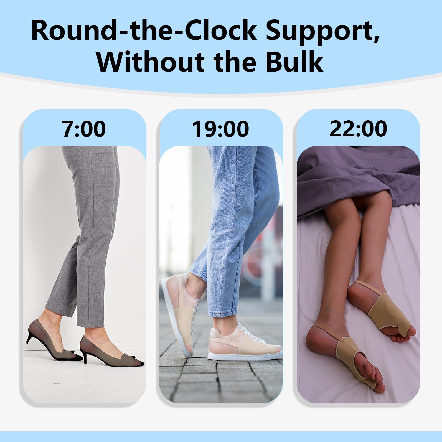 Corrector de Juanetes LEFFIS para Alivio de Hallux Valgus