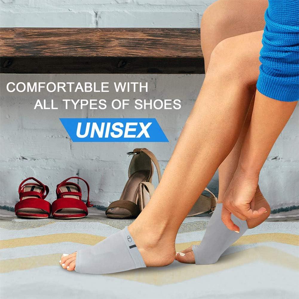 Mangas de Compresión Ailaka para Soporte de Arco - Alivio Dolor Pie Plano