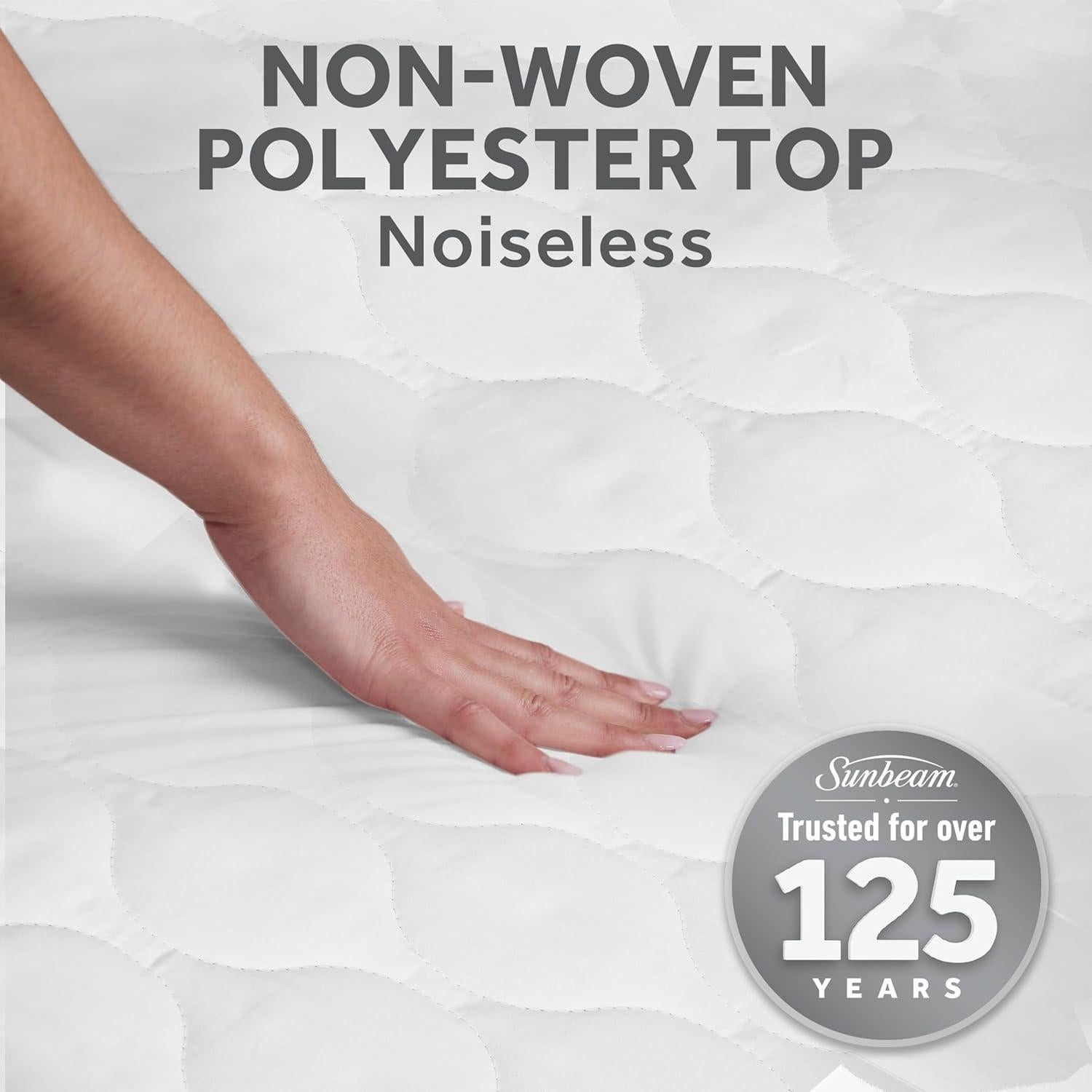 Protector de colchón calefaccionado Sunbeam Individual 99x191 cm