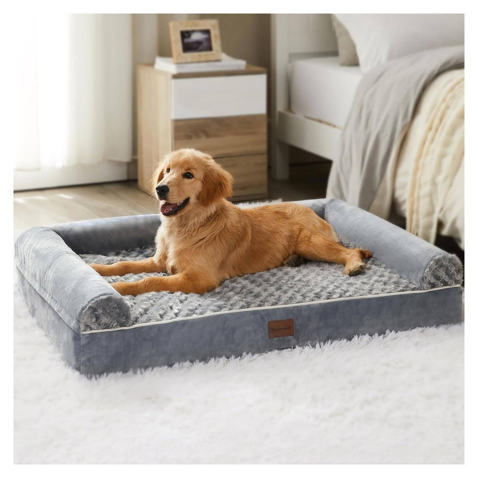 Cama Ortopédica para Perros BFPETHOME Grande Impermeable