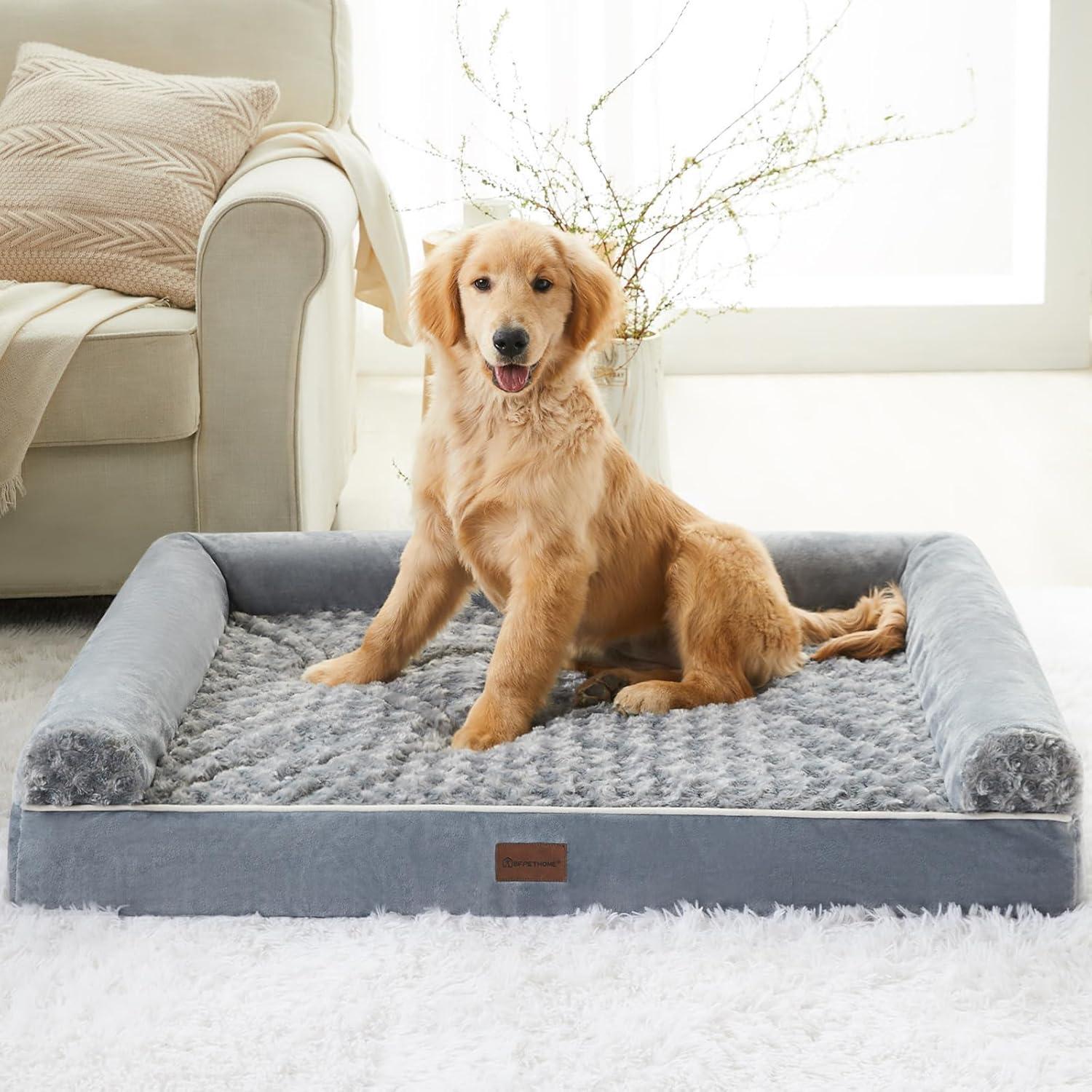 Cama Ortopédica para Perros BFPETHOME Grande Impermeable