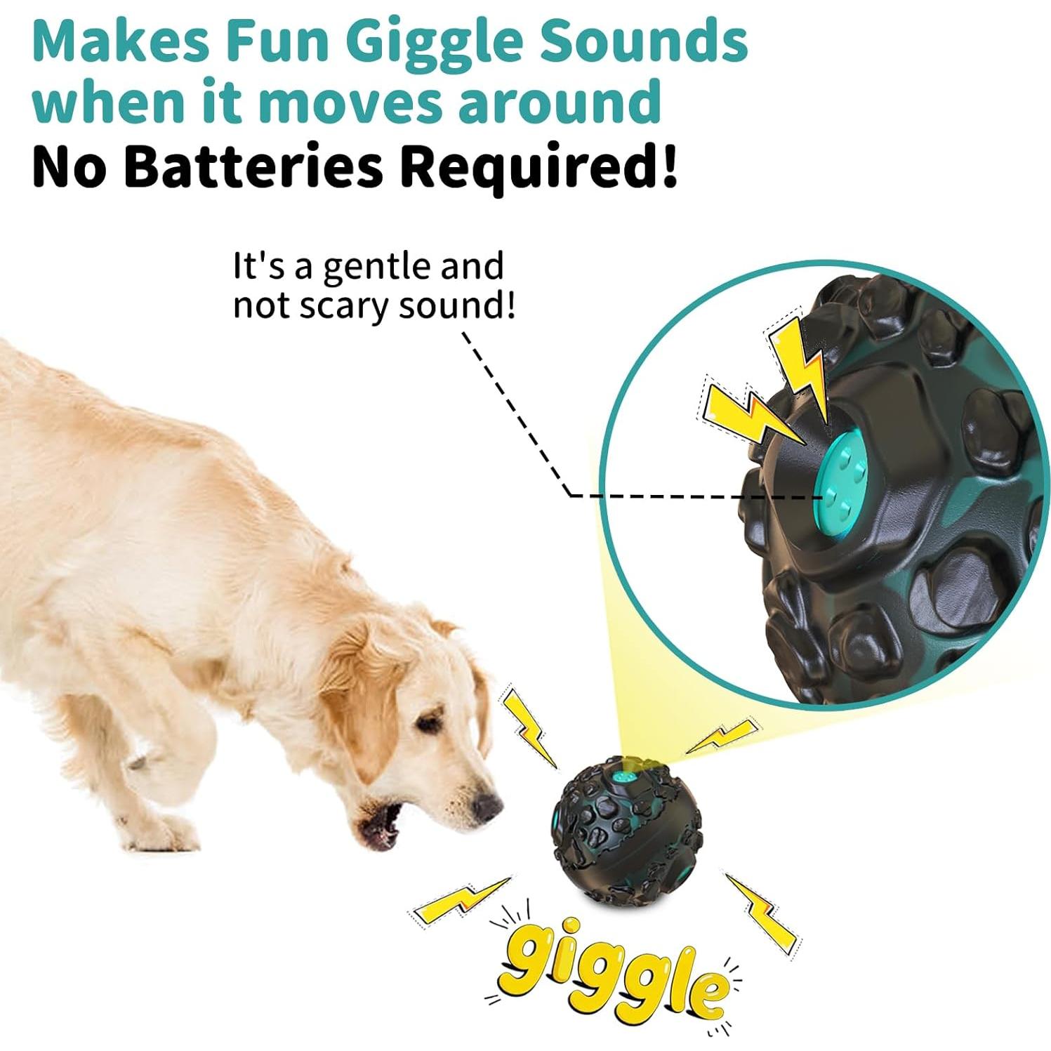 Pelota Interactiva para Perros JoyBruko - Juguete Duradero con Sonido