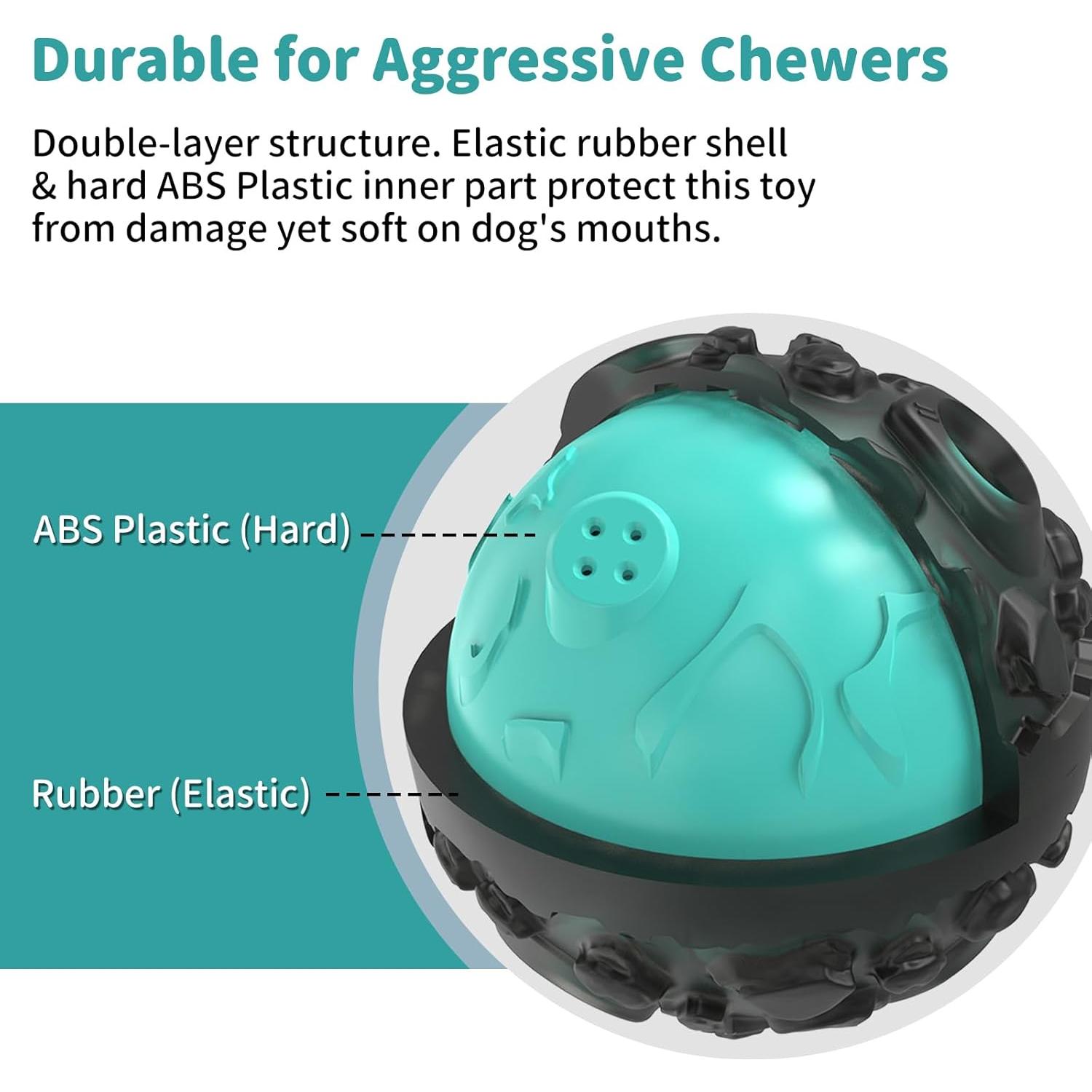 Pelota Interactiva para Perros JoyBruko - Juguete Duradero con Sonido