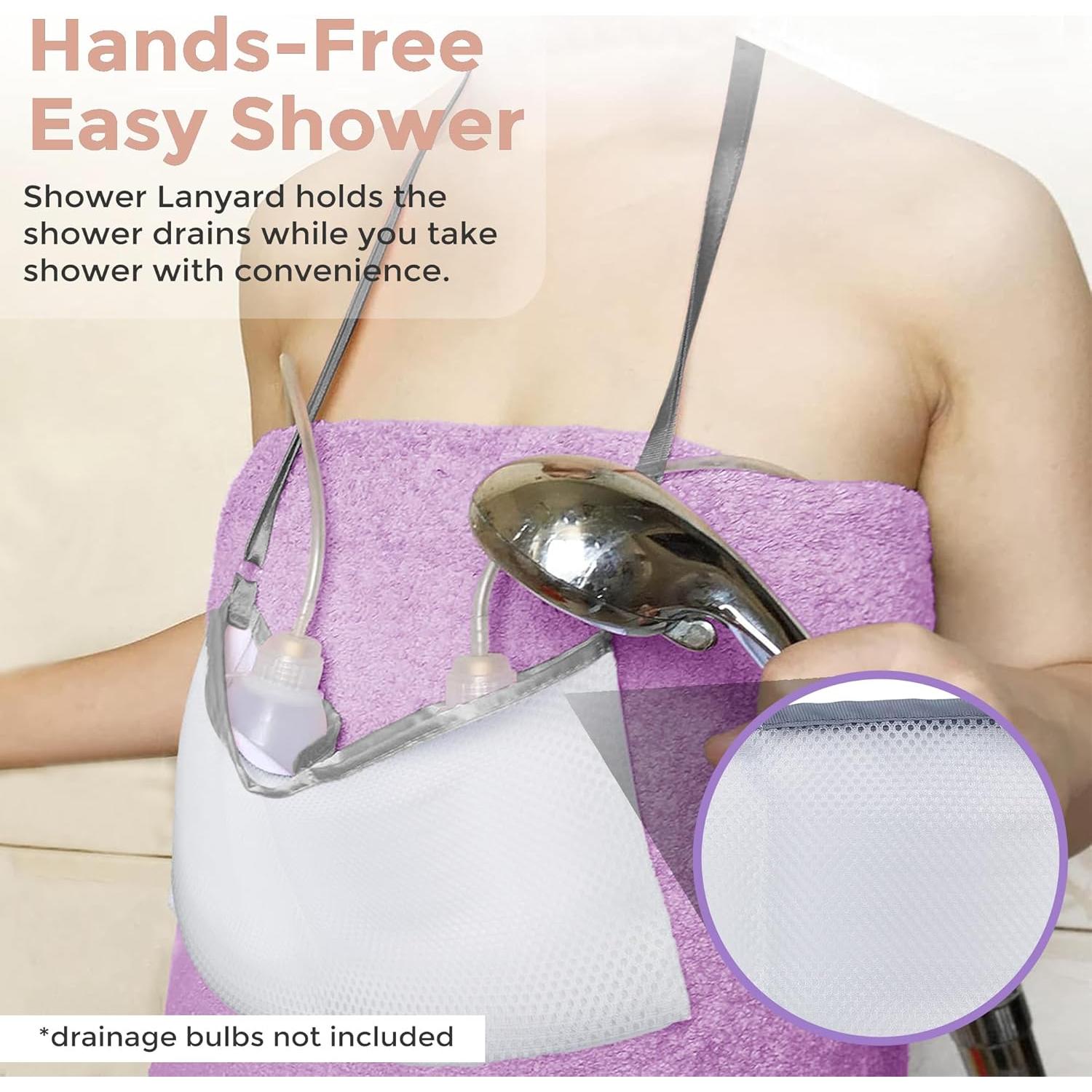 Almohada de Recuperación Post-Mastectomía Zomaple Rosa Dorado