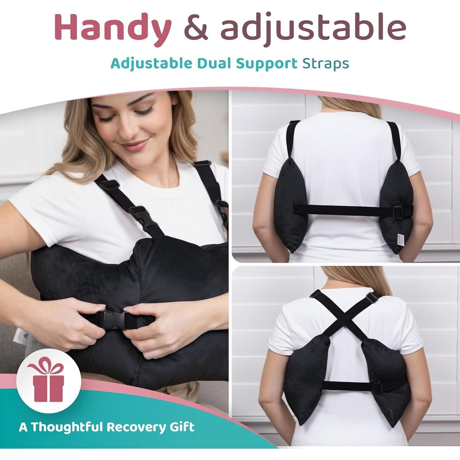 Almohada de Recuperación Post-Mastectomía Zomaple - Soporte Suave