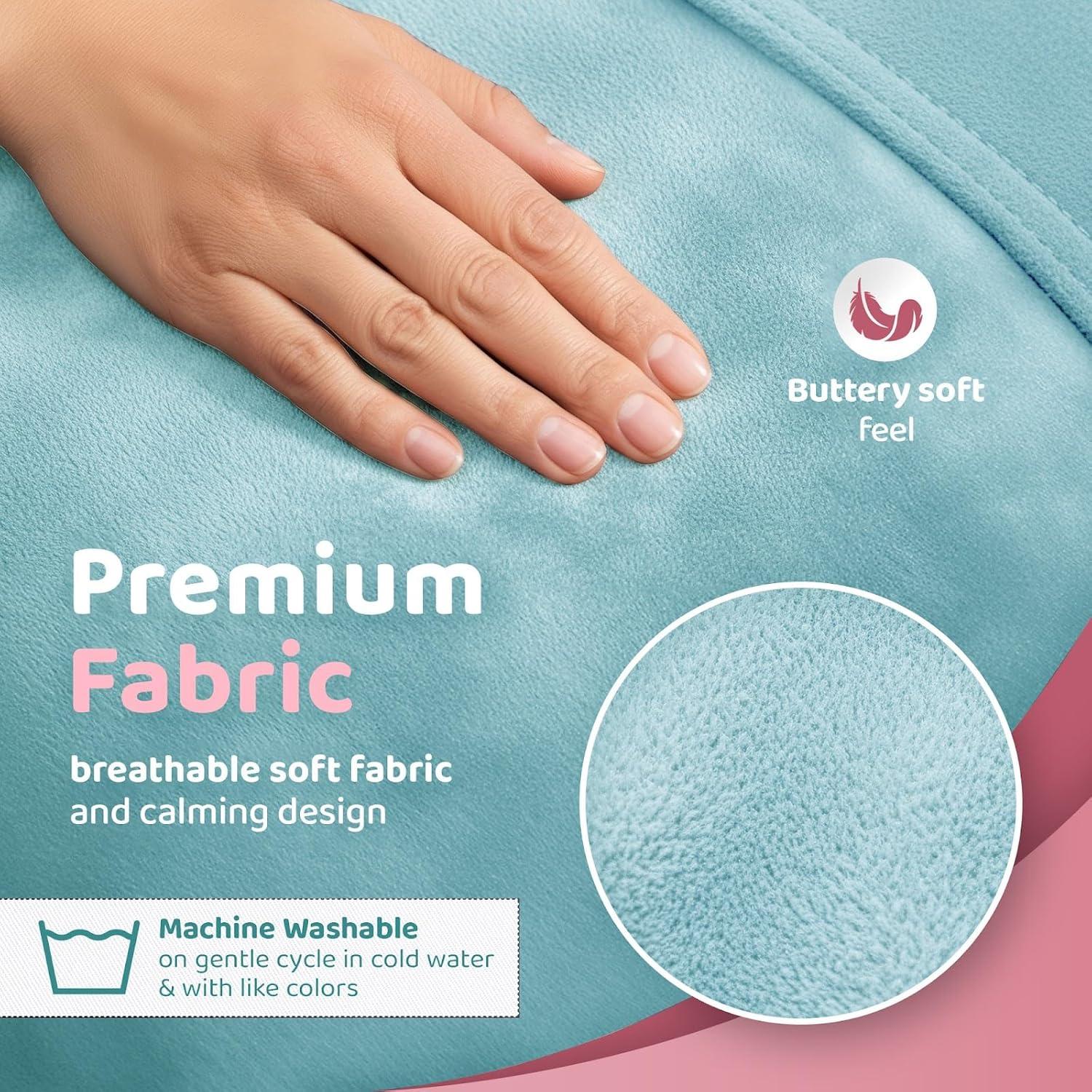 Almohada de Recuperación Post-Mastectomía Zomaple Aqua