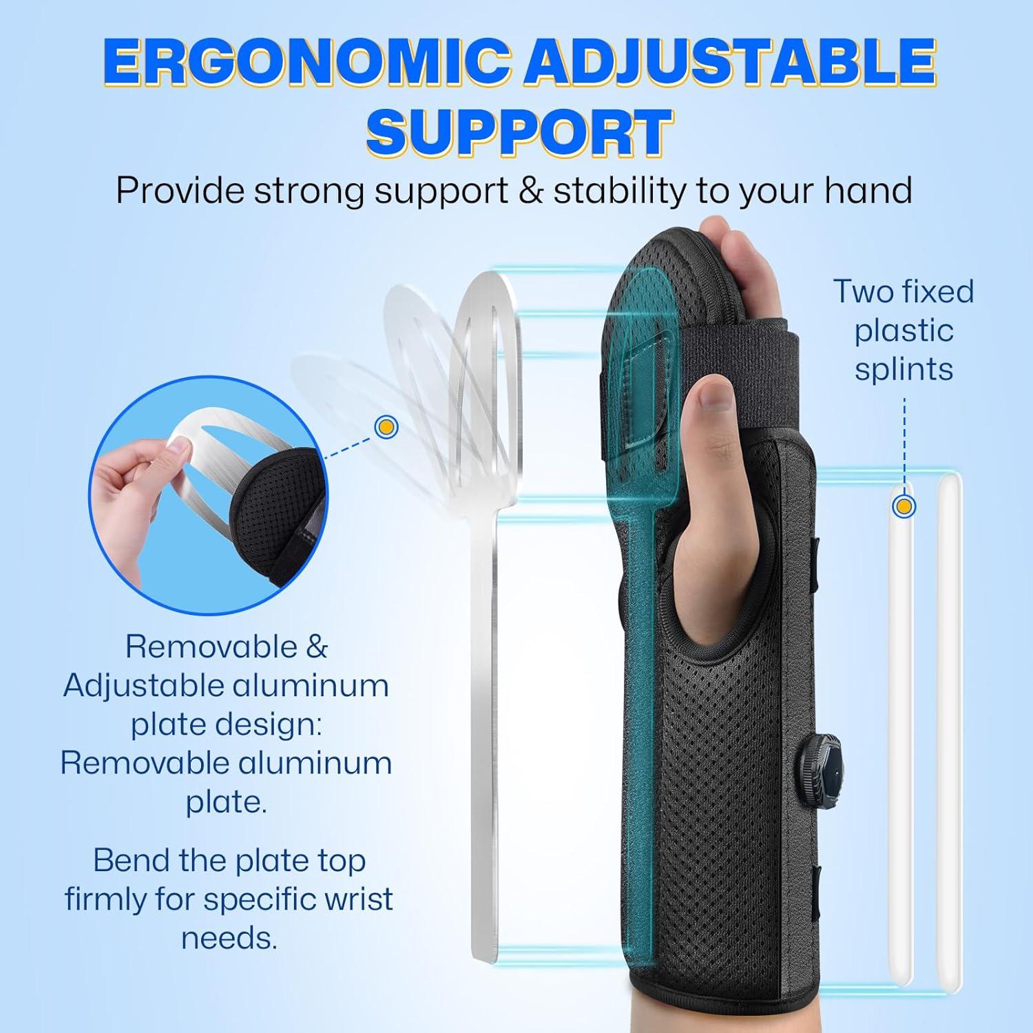 Férula de Mano en Reposo NEVVIS Ajustable para Ambas Manos