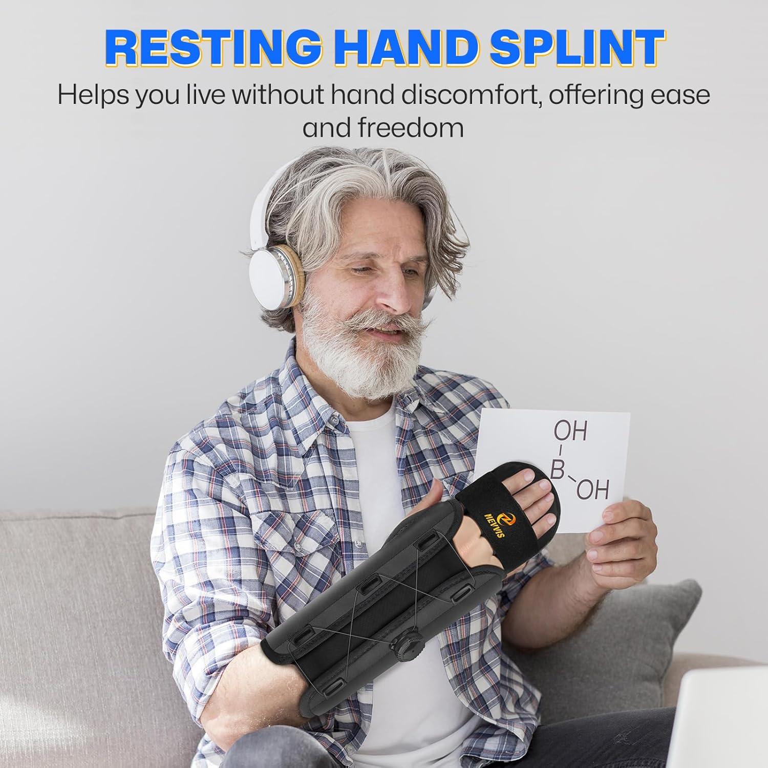 Férula de Mano en Reposo NEVVIS Ajustable para Ambas Manos