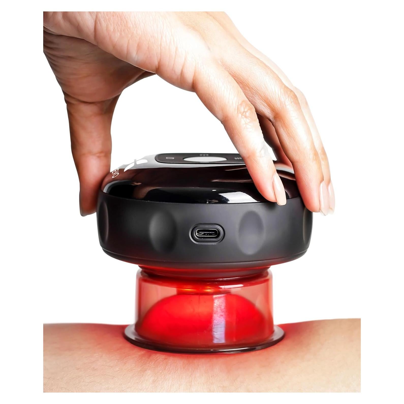 Masajeador de Terapia de Ventosas REVO 4 en 1, Alivio Dolor