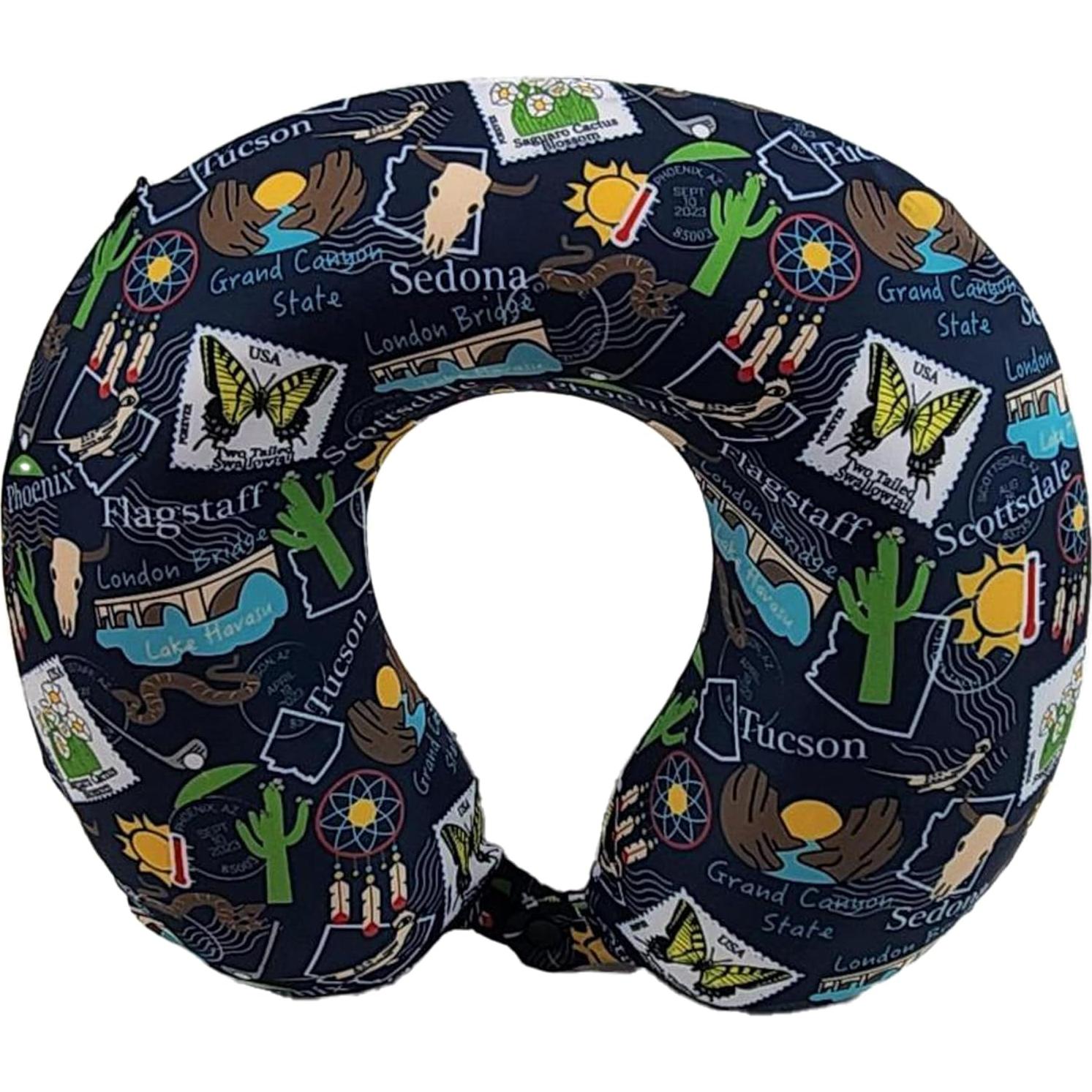 Almohada de viaje Wolf Essentials espuma viscoelástica 30x33 cm