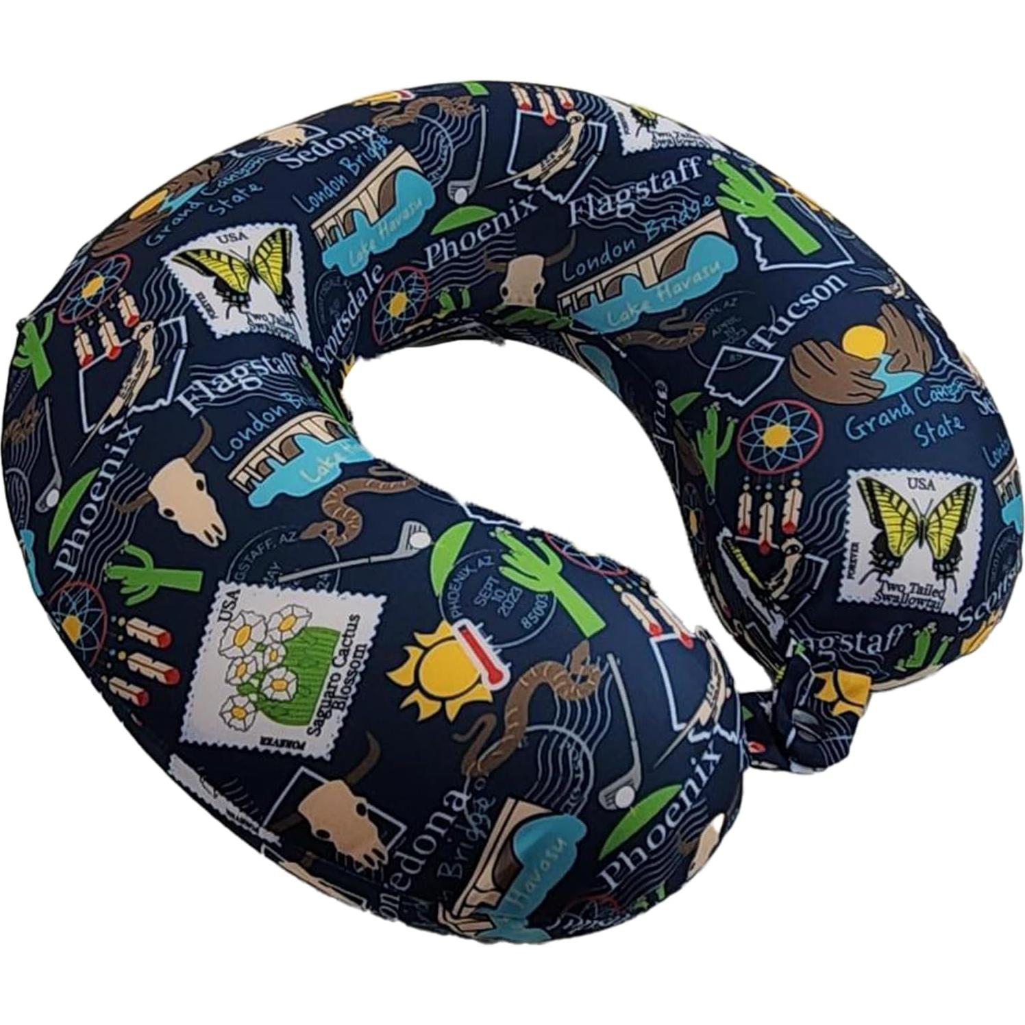 Almohada de viaje Wolf Essentials espuma viscoelástica 30x33 cm