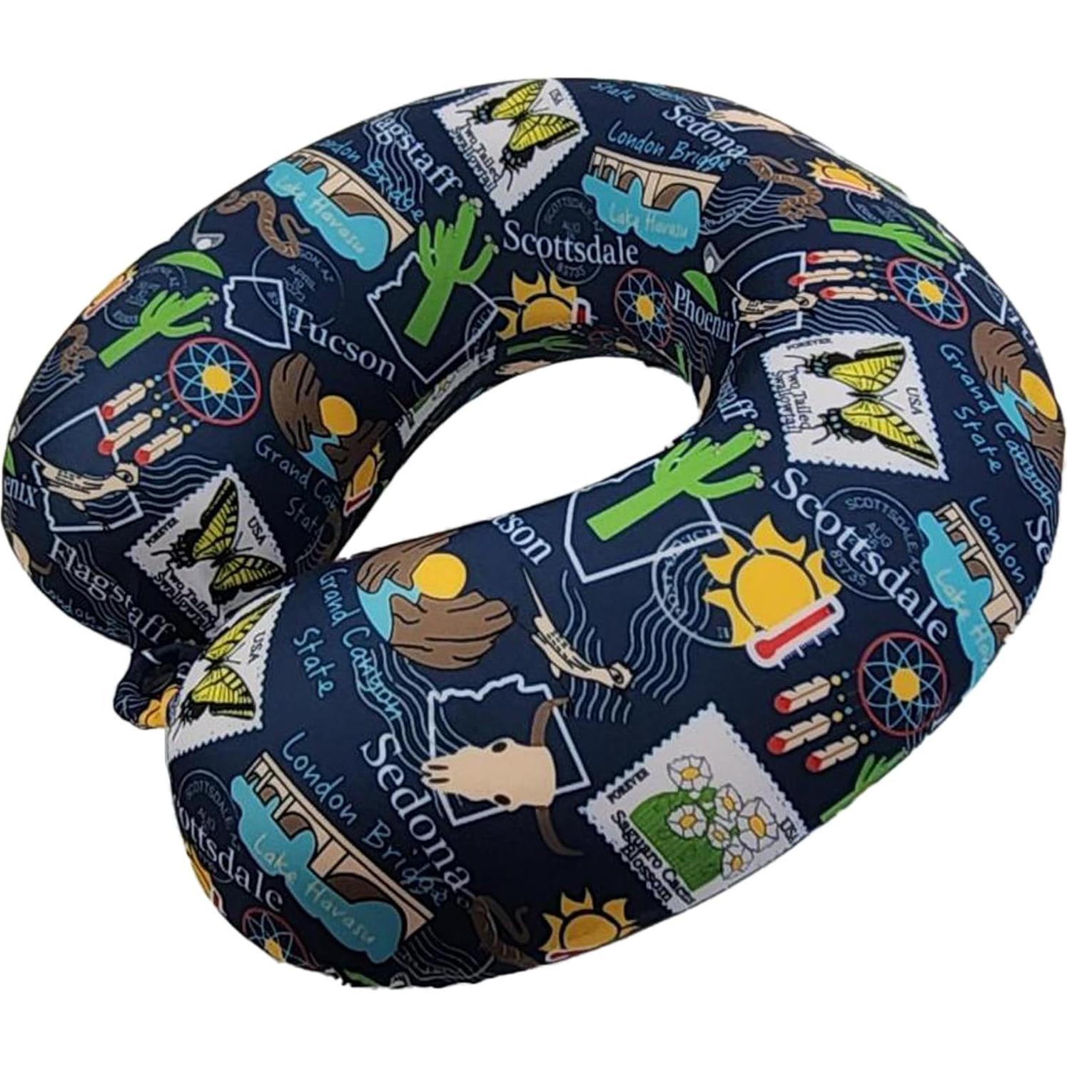 Almohada de viaje Wolf Essentials espuma viscoelástica 30x33 cm