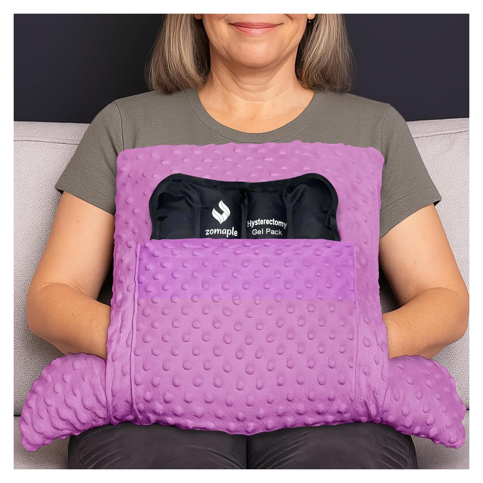 Almohada de Recuperación Zomaple HTP2 con Gel para Histerectomía