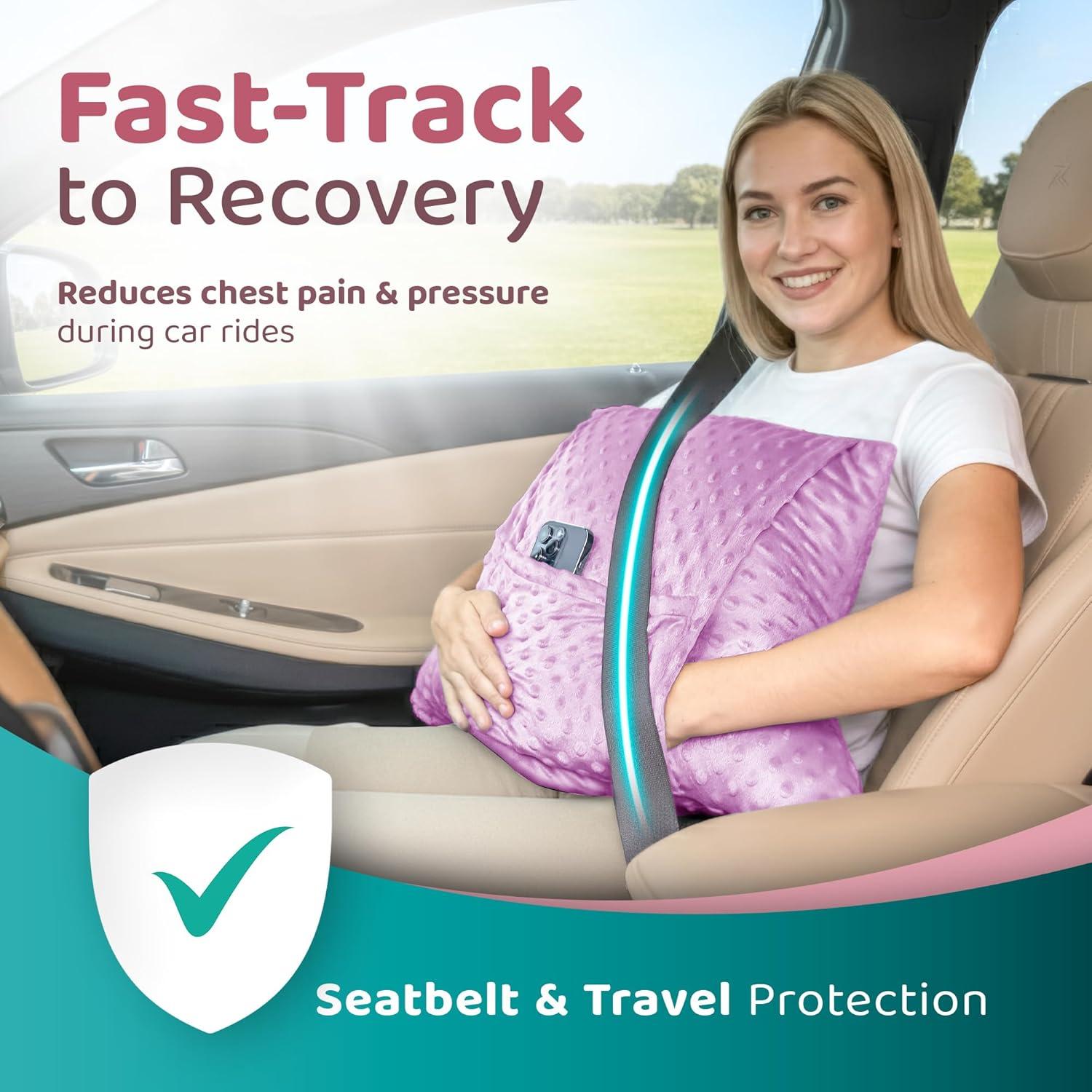 Almohada de Recuperación Zomaple HTP2 con Gel para Histerectomía