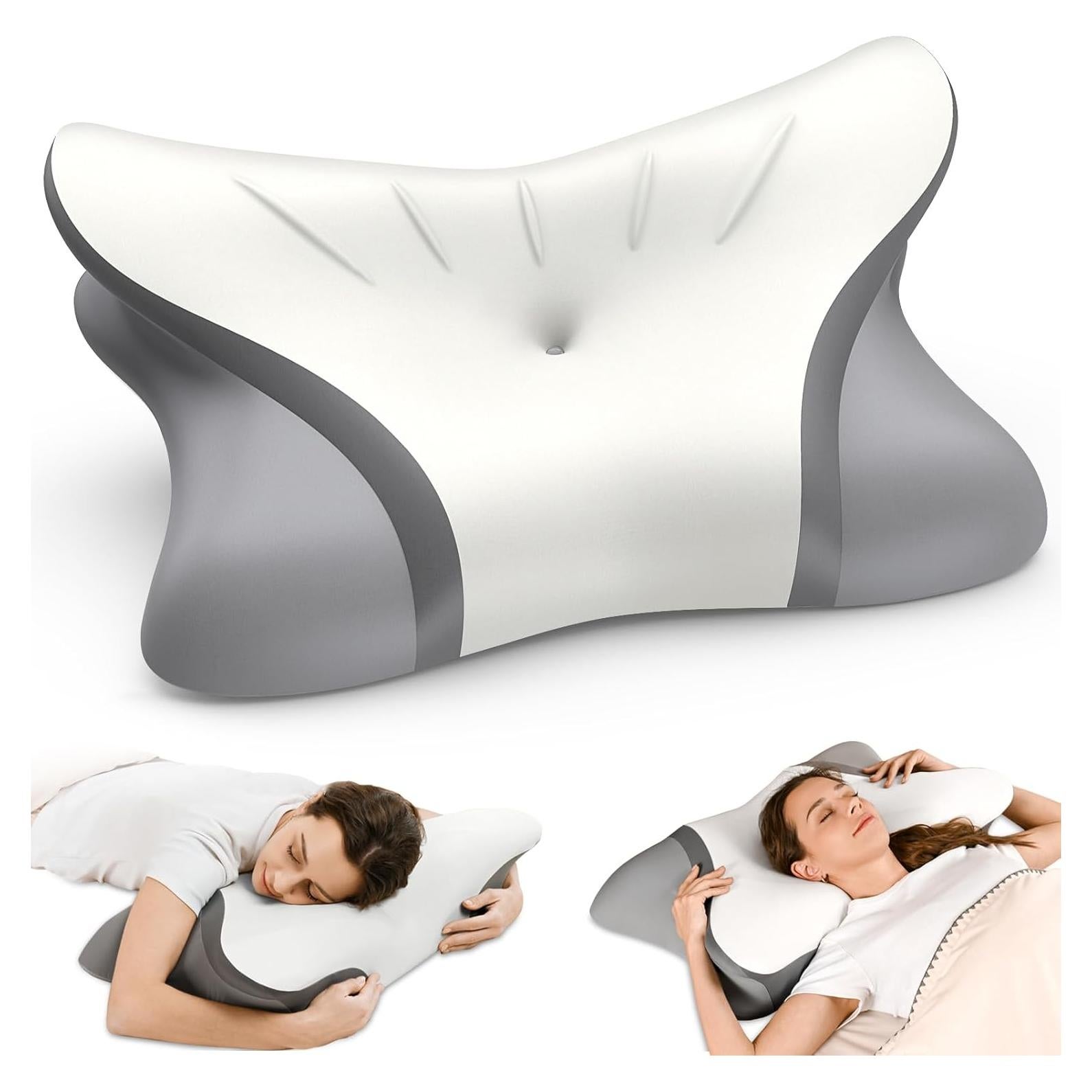 Almohada Cervical Crisgo - Espuma de Memoria Refrigerante 69x41.9cm