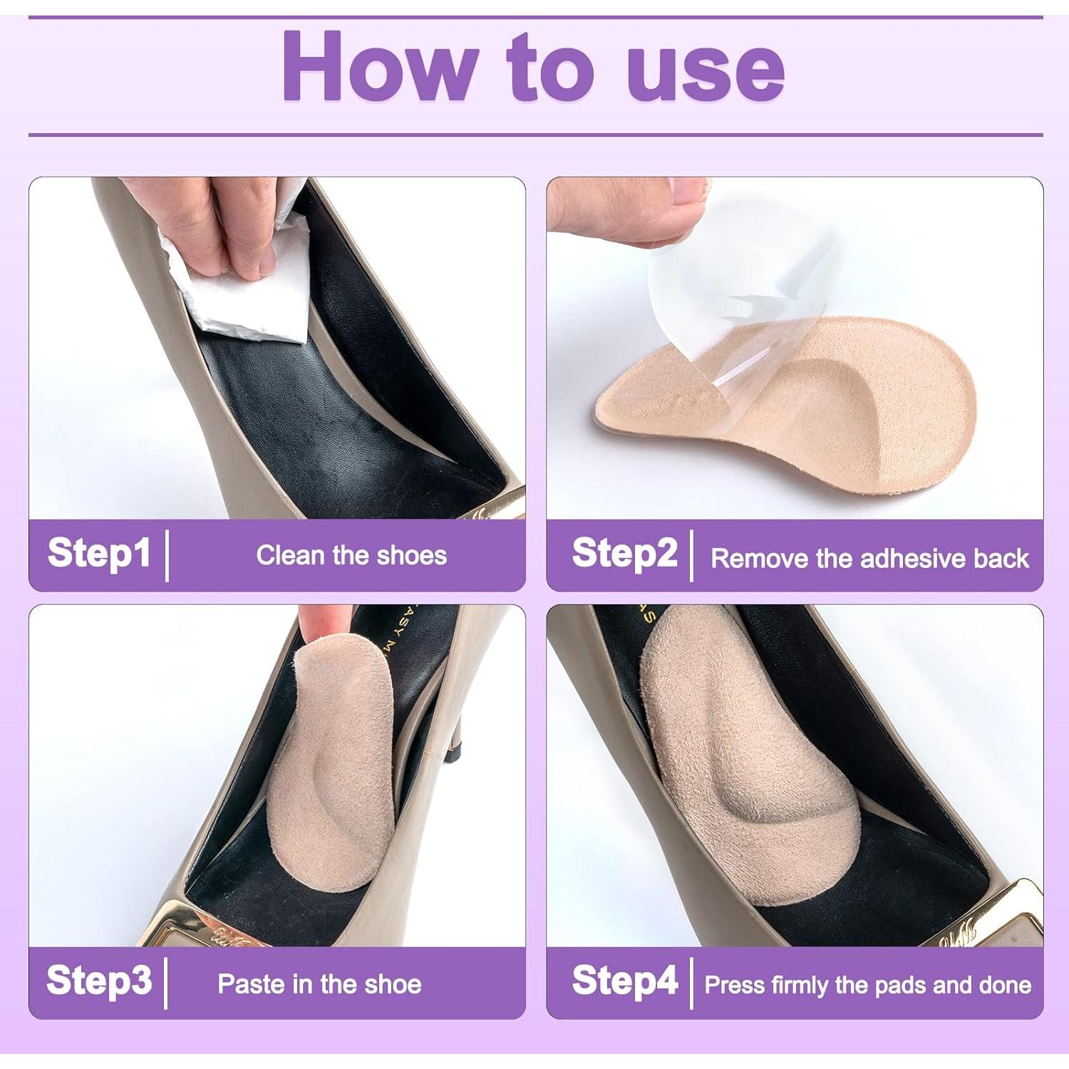 6 Pares Almohadillas de Soporte de Arco Gel Thearches - Talla Única