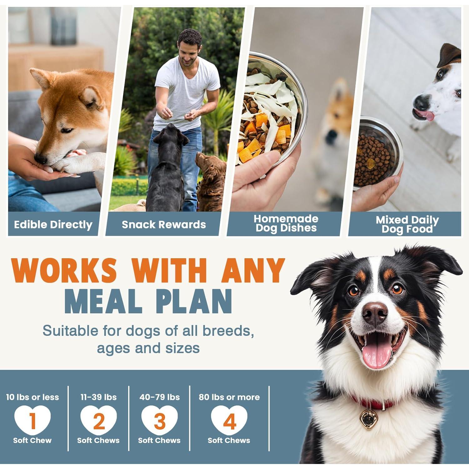 Multivitamínicos Masticables para Perros TTLXBL 300 Ct Pollo