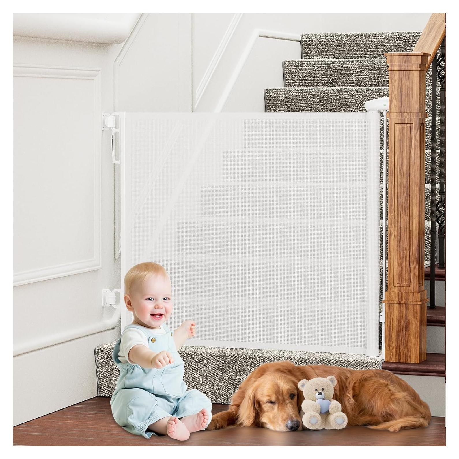 Puerta Retráctil PRObebi para Bebés y Perros 137x86 cm