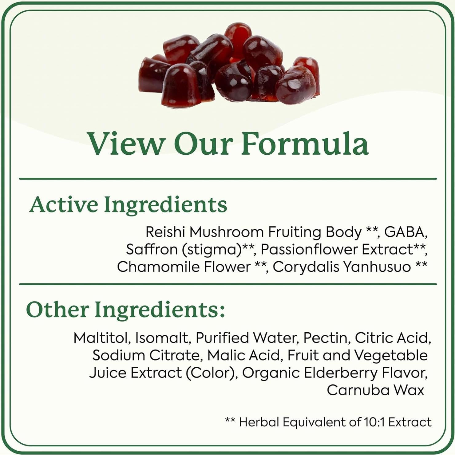 Gominolas para Sueño Plant People 60 Unidades Sabor Silvestre