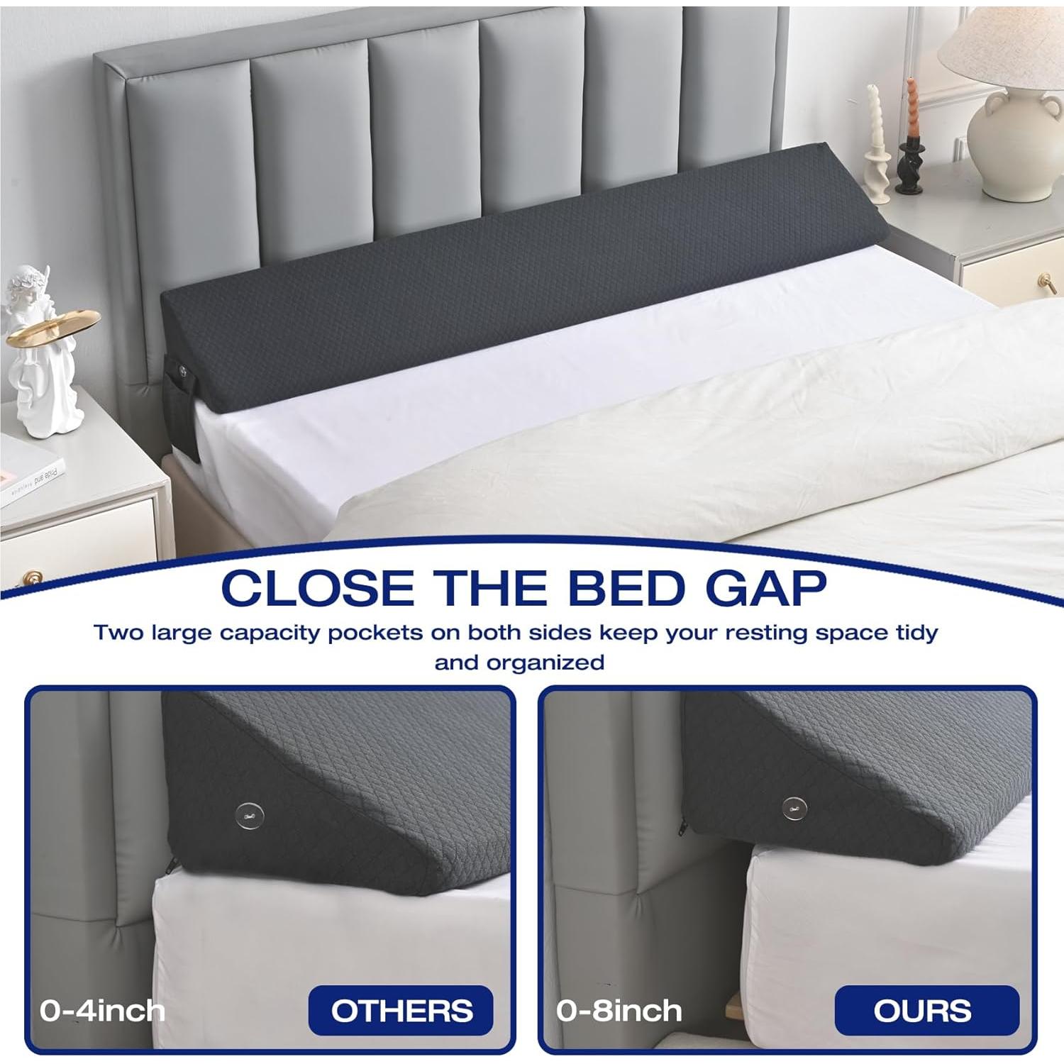 Cojín en Cuña Queen MIDLADE con Espuma de Alta Densidad