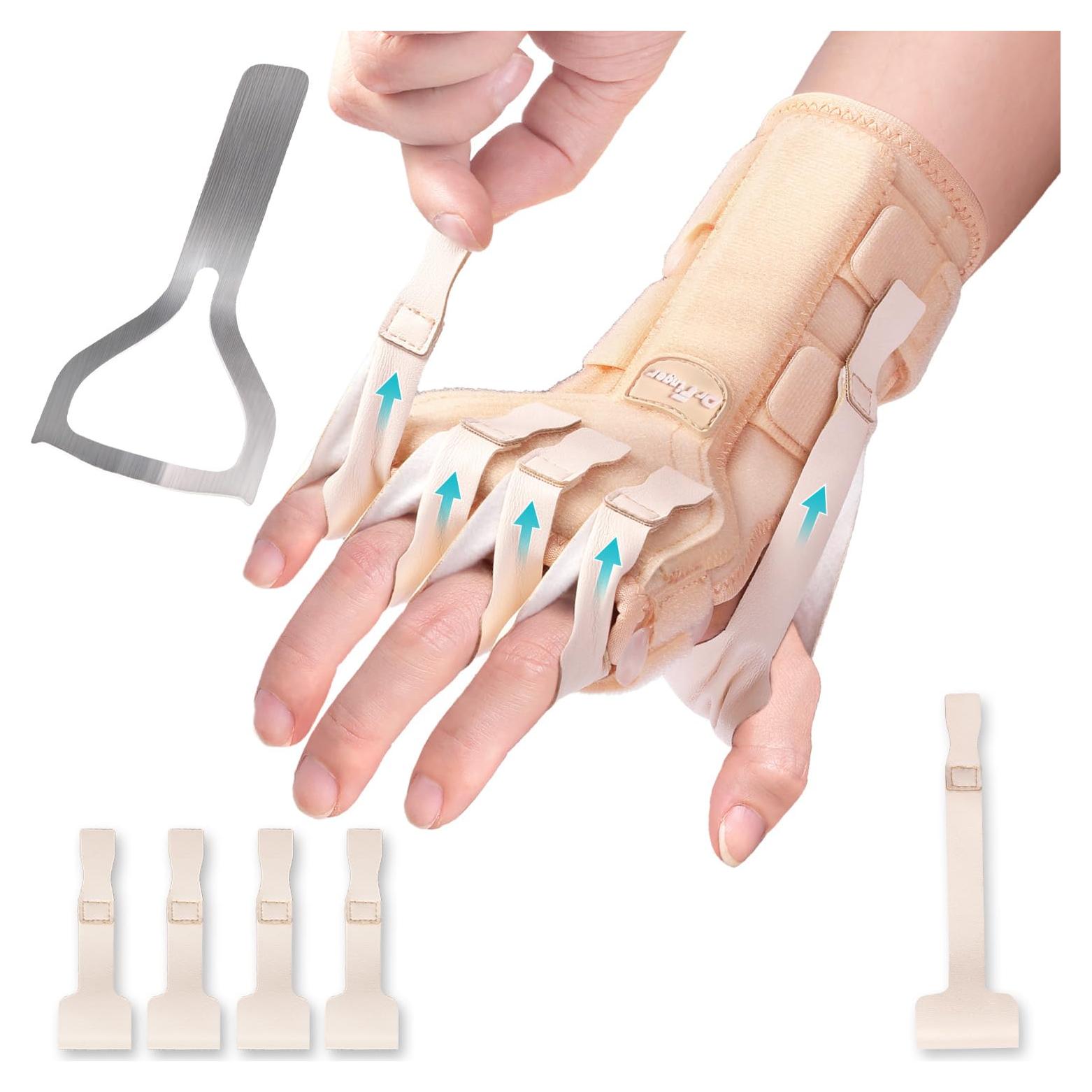 Férula para Parálisis del Nervio Radial DrFinger - Beige, Ajustable
