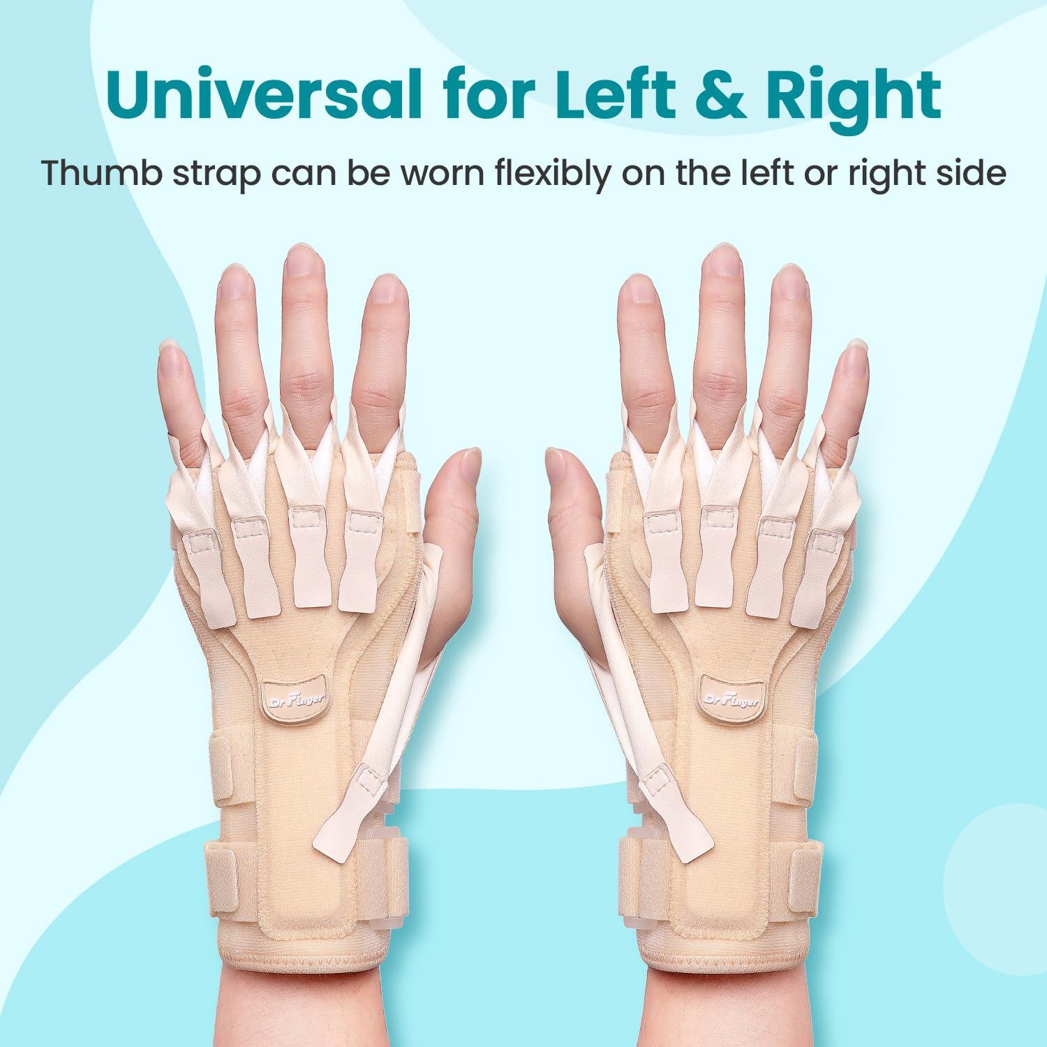 Férula para Parálisis del Nervio Radial DrFinger - Beige, Ajustable