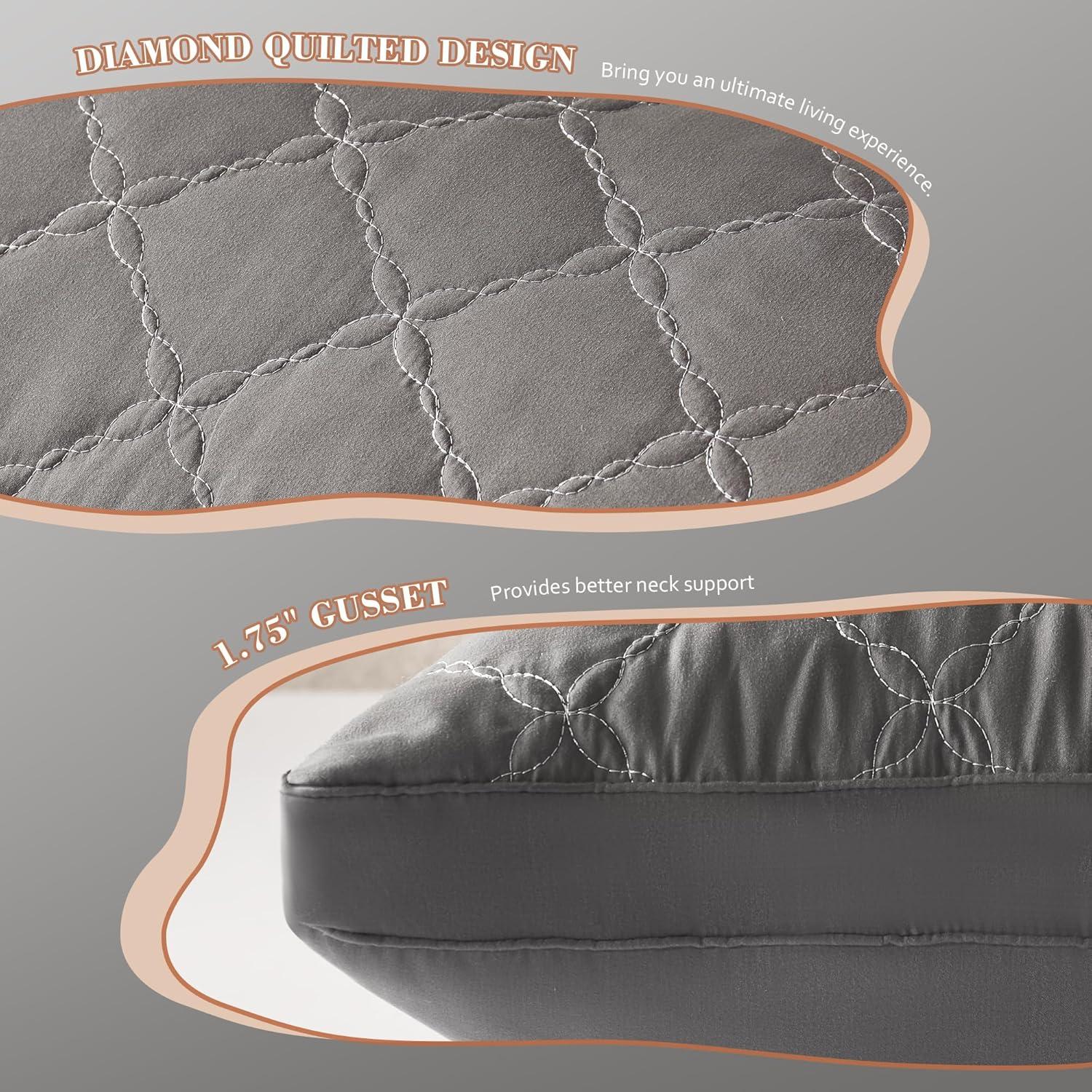 Almohada Corporal Decroom Espuma con Memoria 50.8x137.2 cm Gris