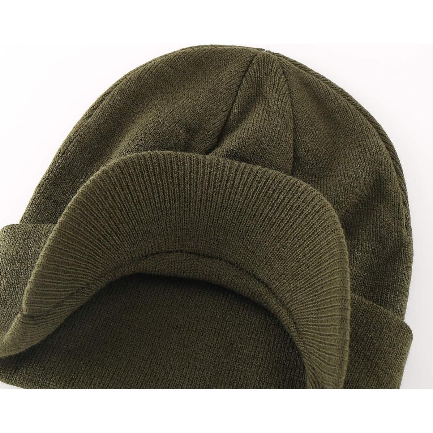 Gorro de invierno Home Prefer con visera para hombres - Acrílico