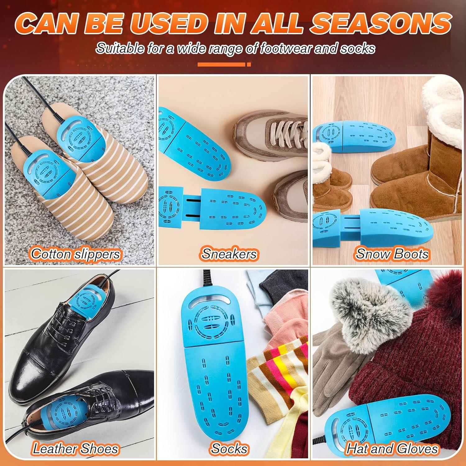 Secador de Zapatos Eléctrico Telescópico Dunkive 60°C