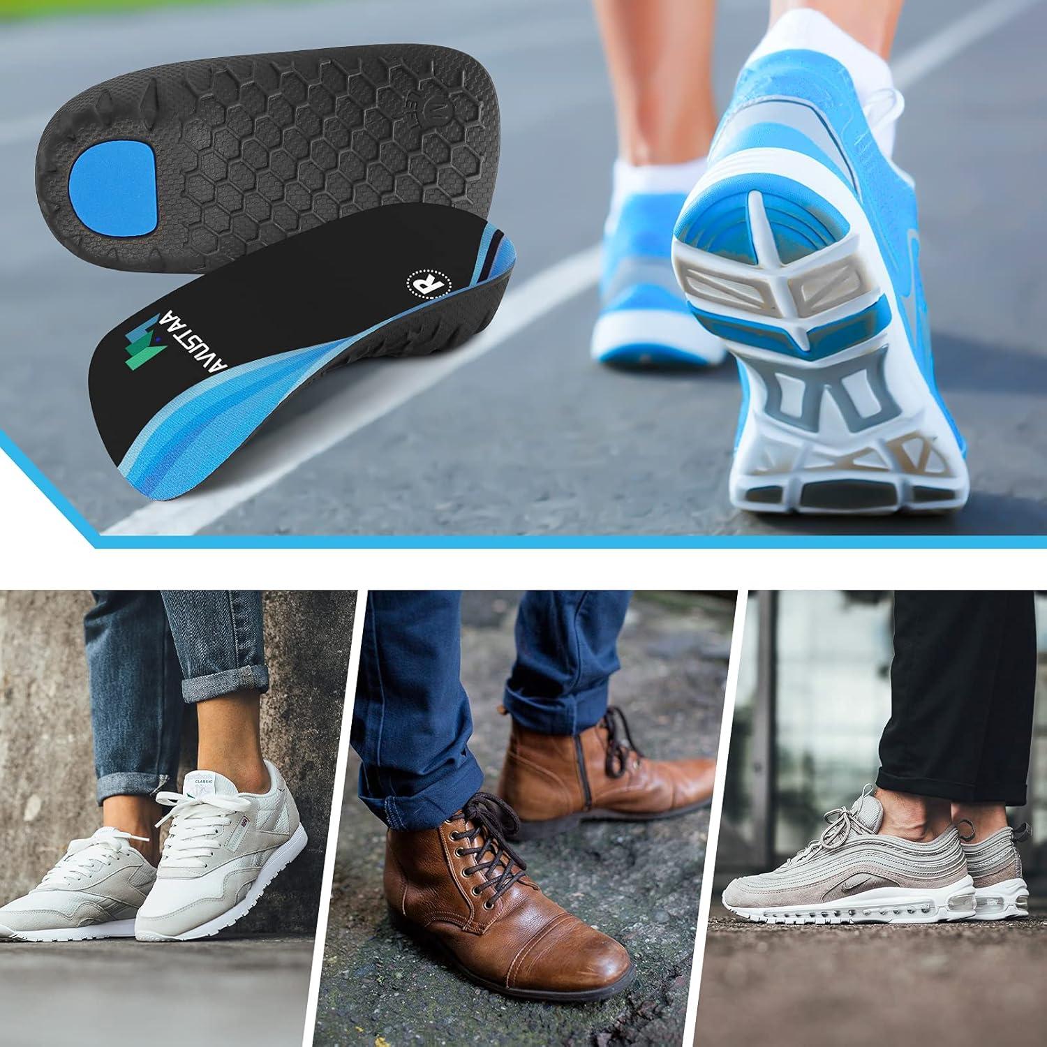 Plantillas ortopédicas 3/4 Avustaa para pies planos y fascitis