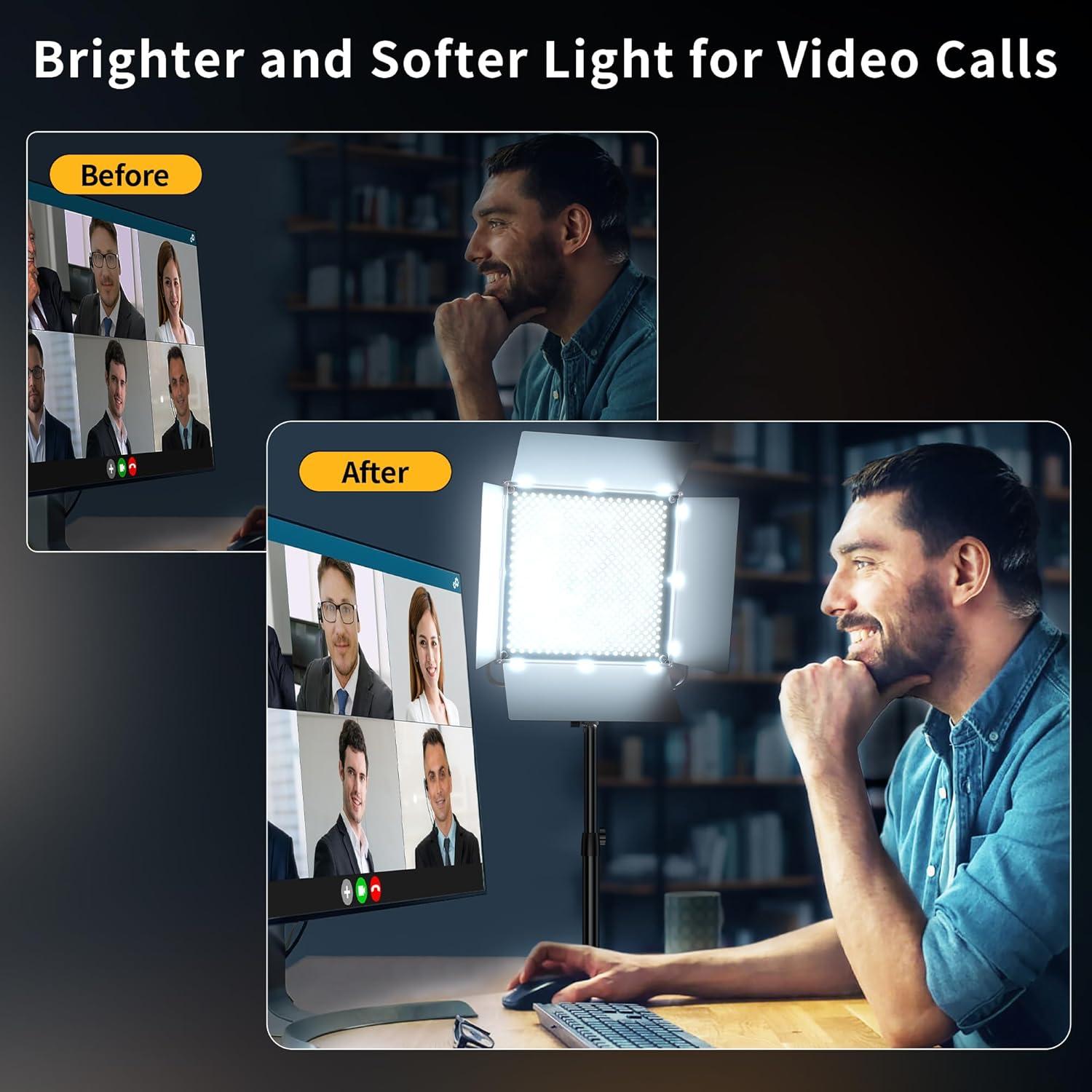 Luz de Panel LED Bi-Color 100W Pixel K90SP Ajustable 3000-8000K