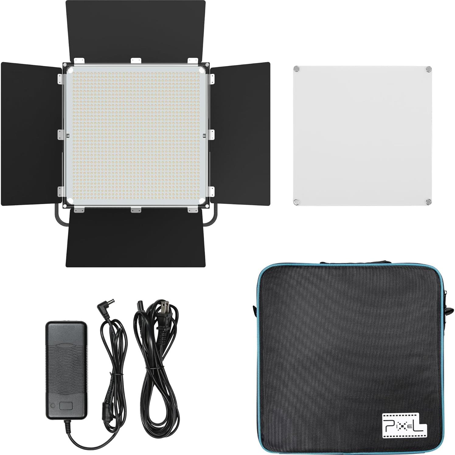 Luz de Panel LED Bi-Color 100W Pixel K90SP Ajustable 3000-8000K