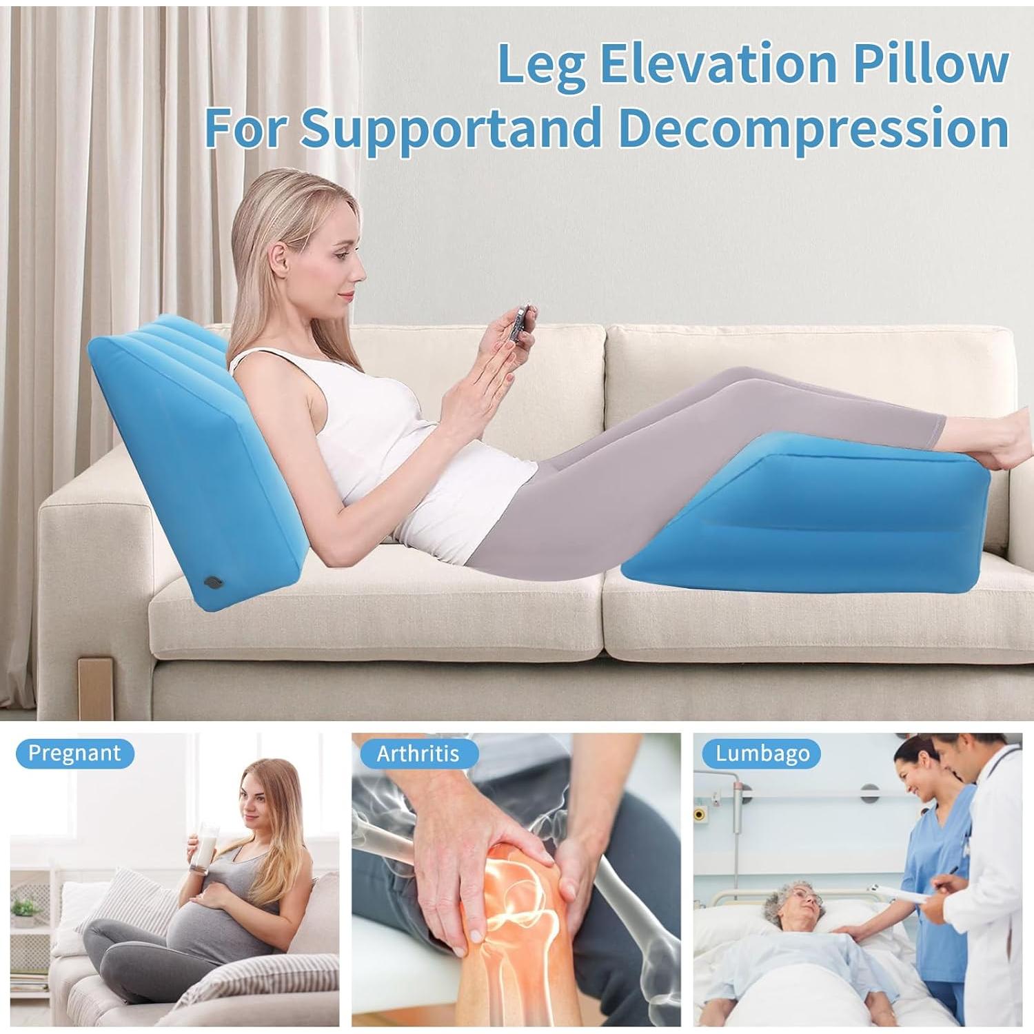 Cuña Inflable para Elevación de Piernas TC LAMROBAM 56.9x61cm