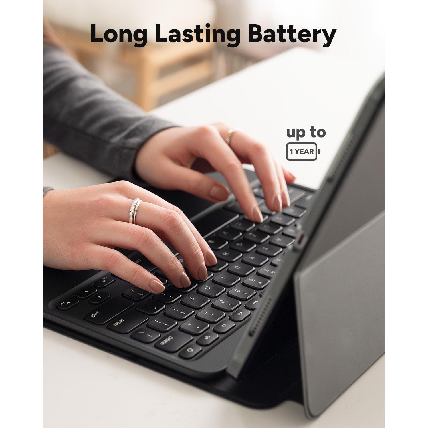 ZAGG Pro Keys 2 Funda y Teclado para iPad Air 13 - Retroiluminado