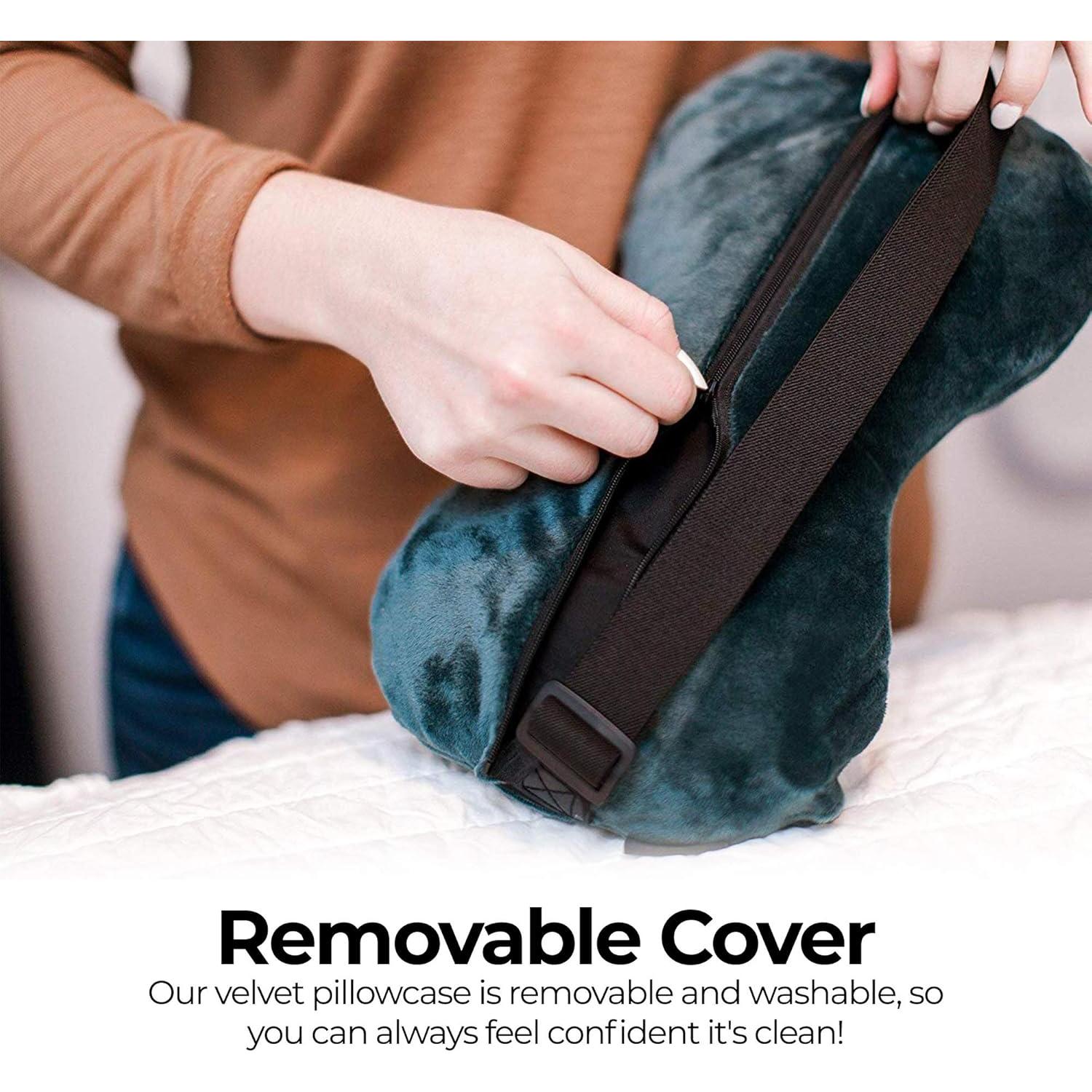 Almohada de Soporte Lumbar AirComfy Ajustable para Viajes