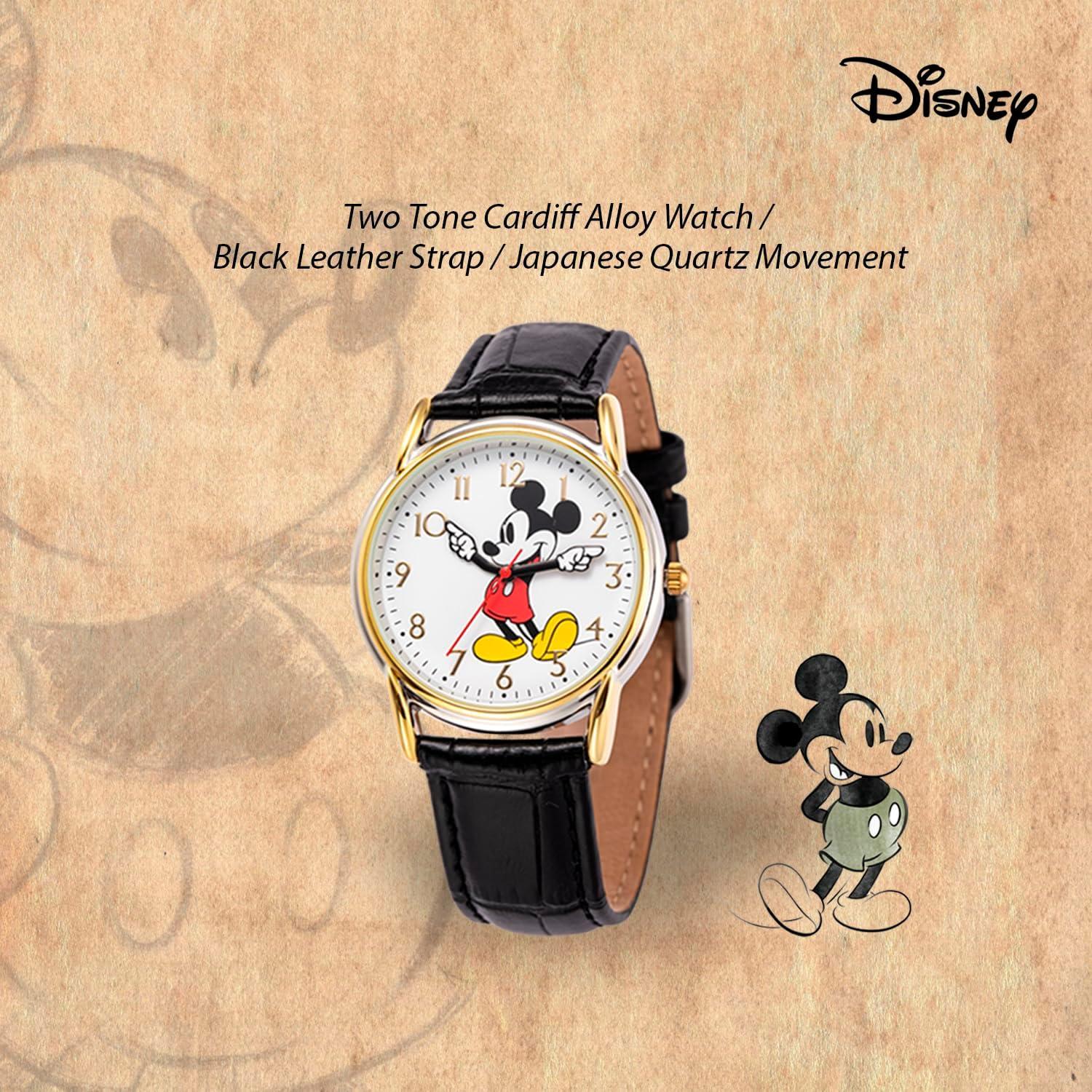 Reloj Vintage Mickey Mouse Disney para Mujeres - Caja 28mm