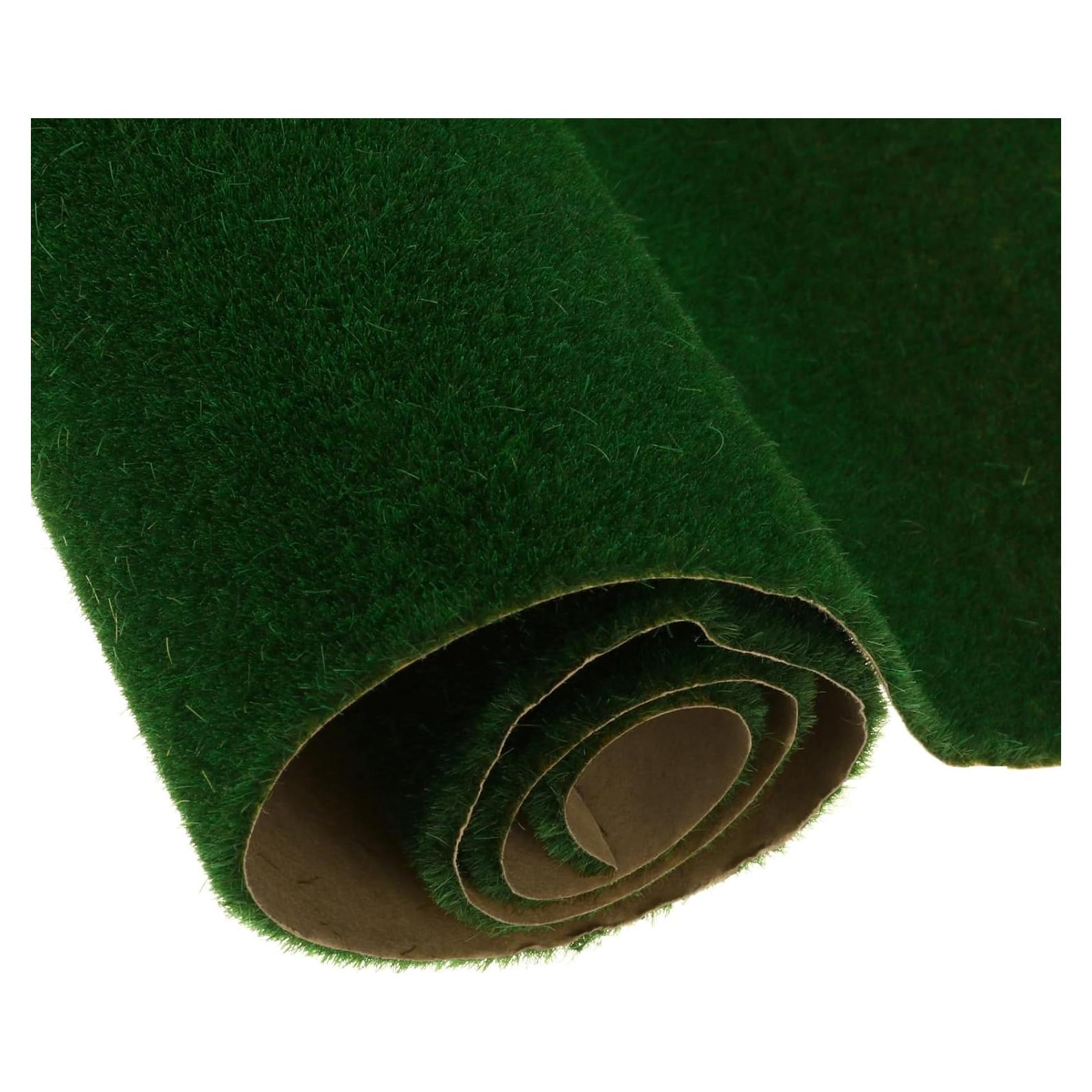 Alfombra de Césped Artificial MECCANIXITY 35x50cm Verde Oscuro