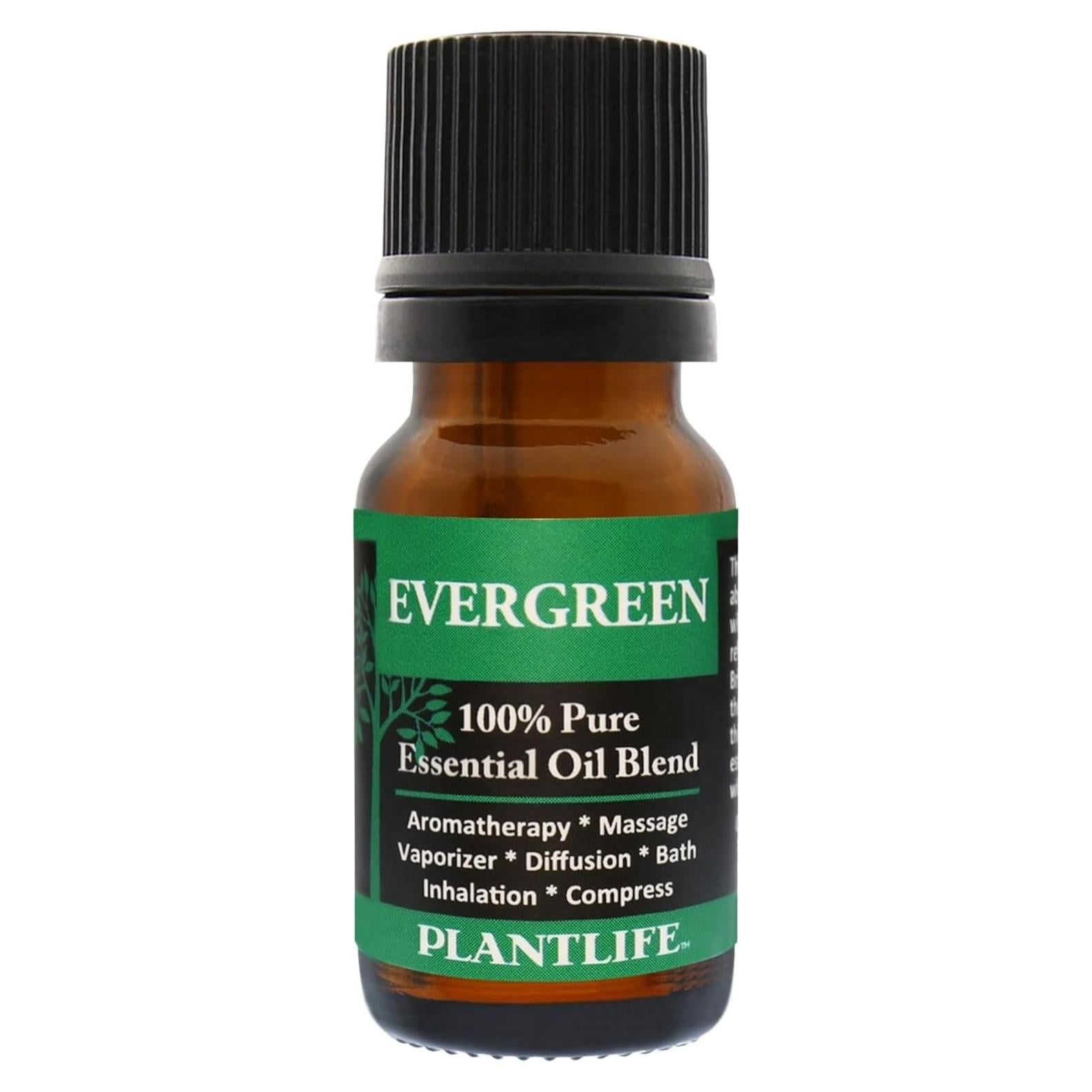 Aceite Esencial de Aromaterapia Evergreen Plantlife 10 ml Pino Puro
