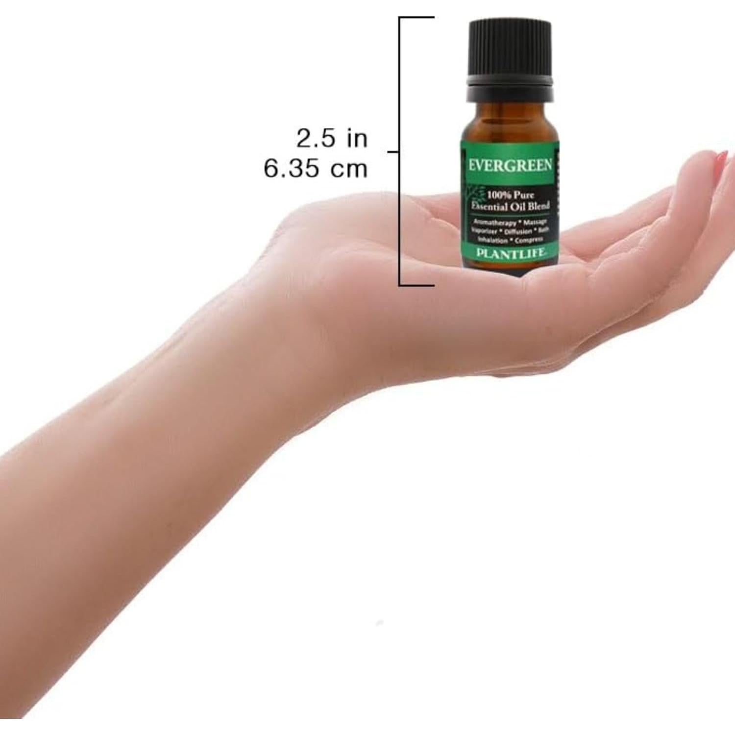 Aceite Esencial de Aromaterapia Evergreen Plantlife 10 ml Pino Puro